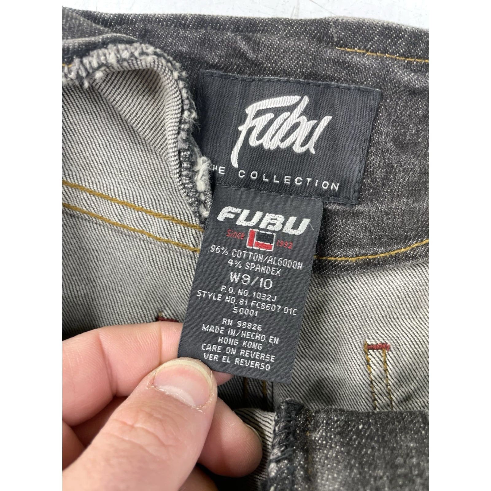 Fubu VINTAGE FUBU The Collection Denim Maxi Skirt Gray Tribal Womens 9/10 Maxi Skirt Gray Tribal Womens 9/10 Size 30" / US 8 / IT 44 - 6 Thumbnail