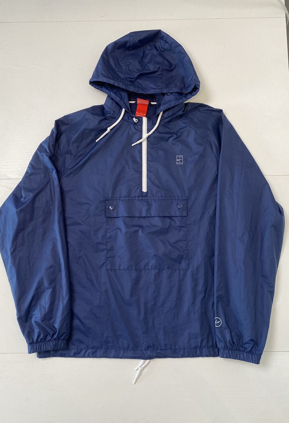 Nike DESCRIPTION Nike x Fragment windbreaker, size XL, blue used Size US XL / EU 56 / 4 - 19 Thumbnail