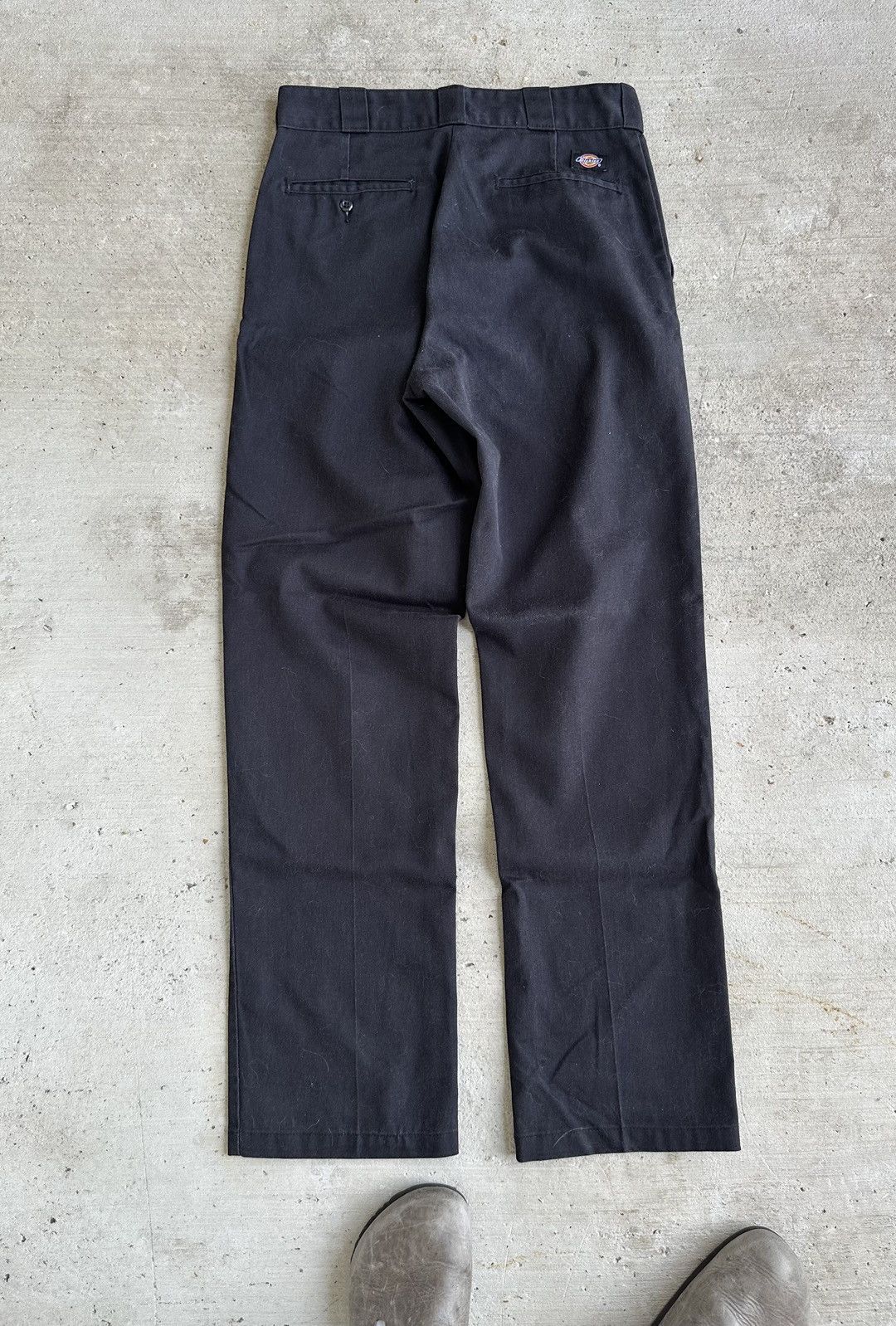 Dickies 874 Original Fit Work Pants, Men's, Size W35 polyester black type Vintage Second Hand