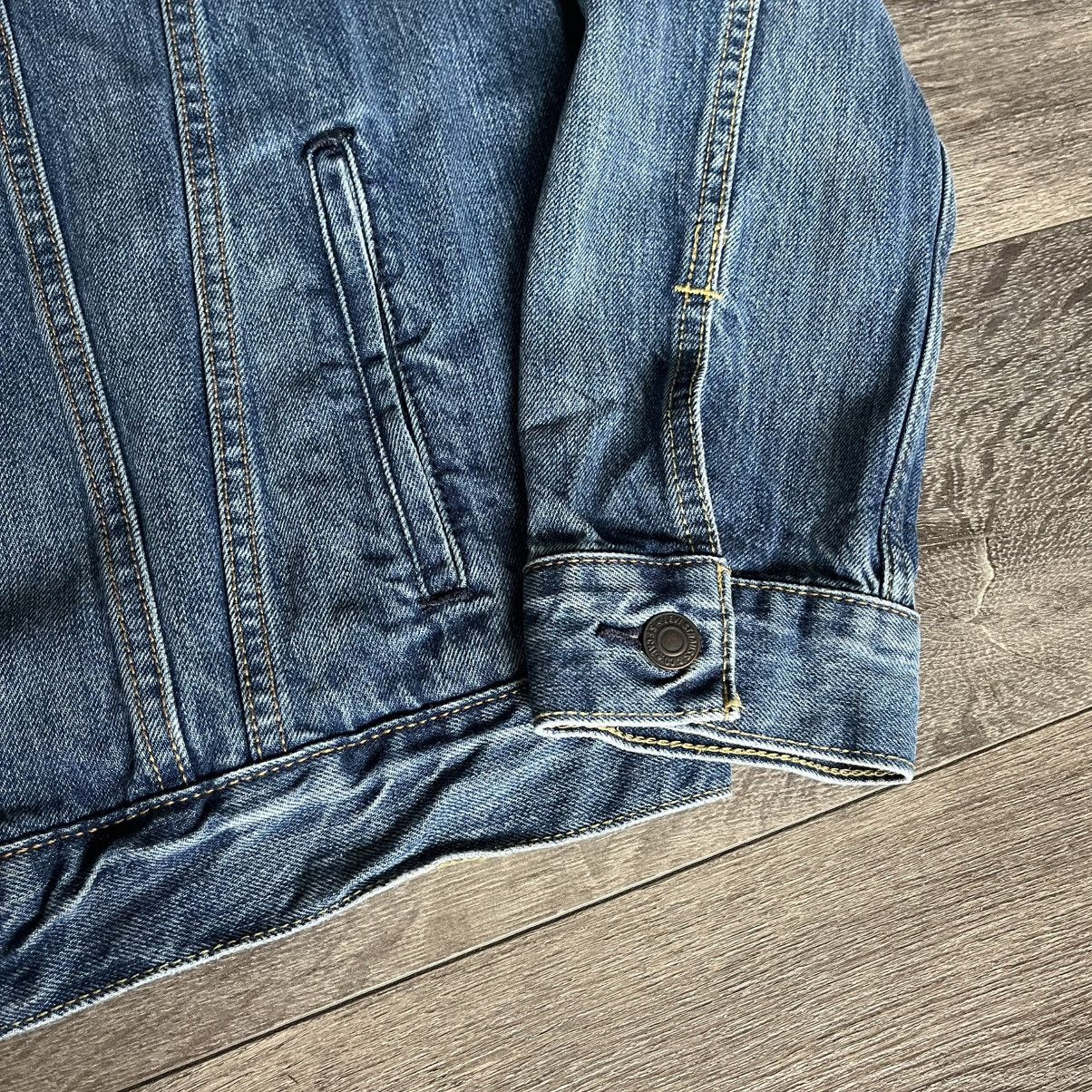 Levi’s Premium Big E Trucker Denim Jean Jacket Blue Vintage