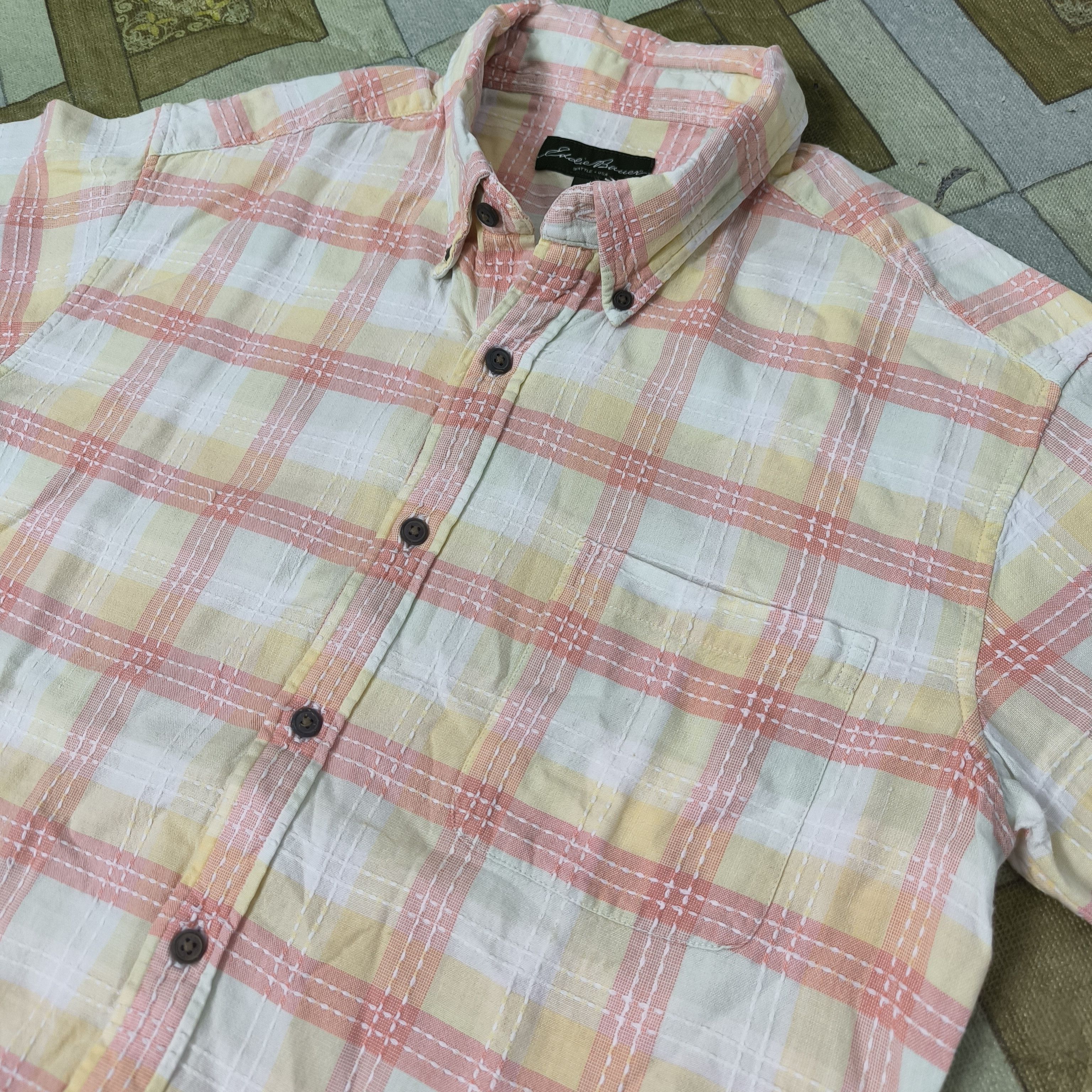 Eddie Bauer Sashiko button ups eddie bauer Size US M / EU 48-50 / 2 - 1 Thumbnail