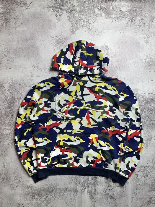 Karl kani best sale camo hoodie