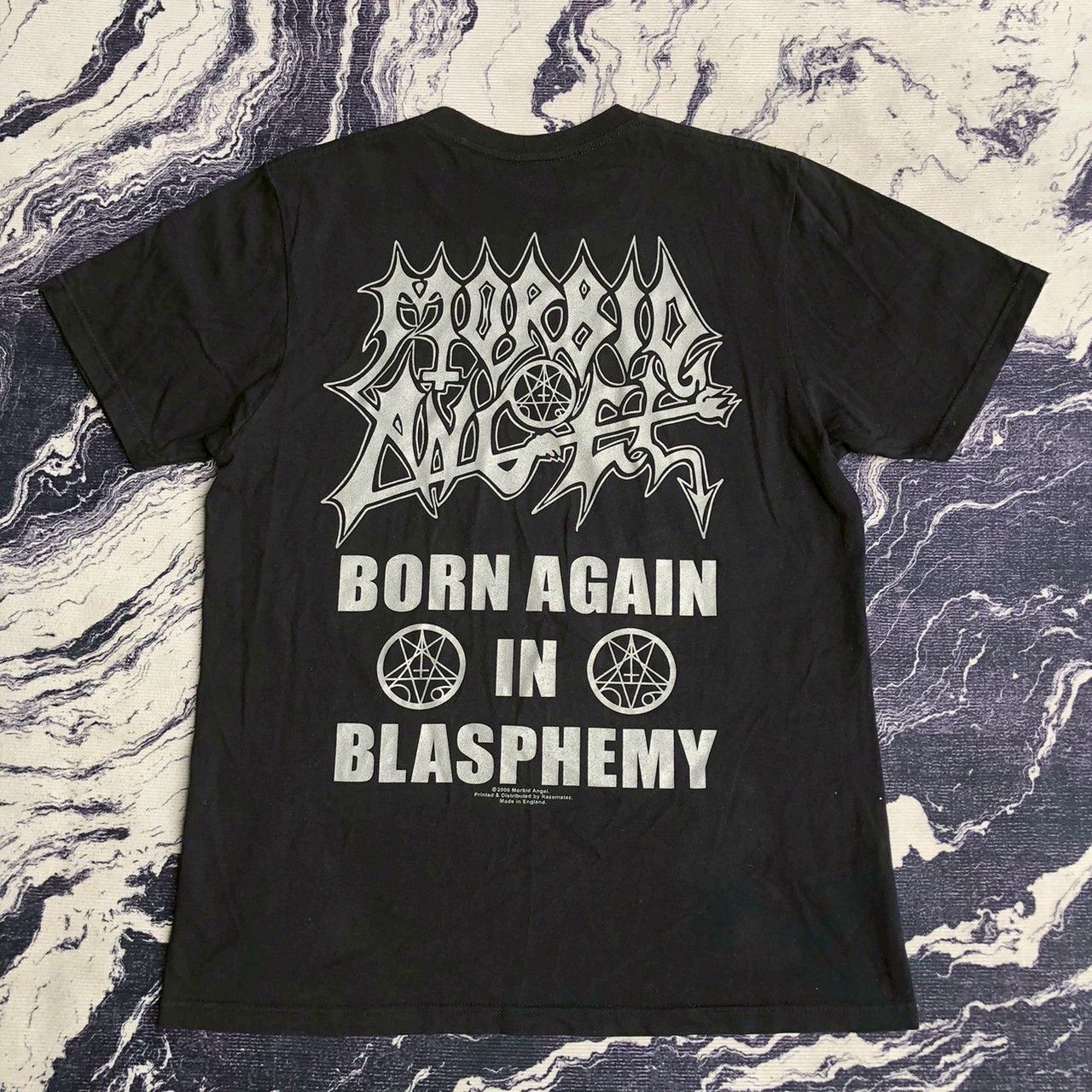 Band Tees Morbid Angel Born Again in Blasphemy Vintage Tee Size US M / EU 48-50 / 2 - 1 Thumbnail