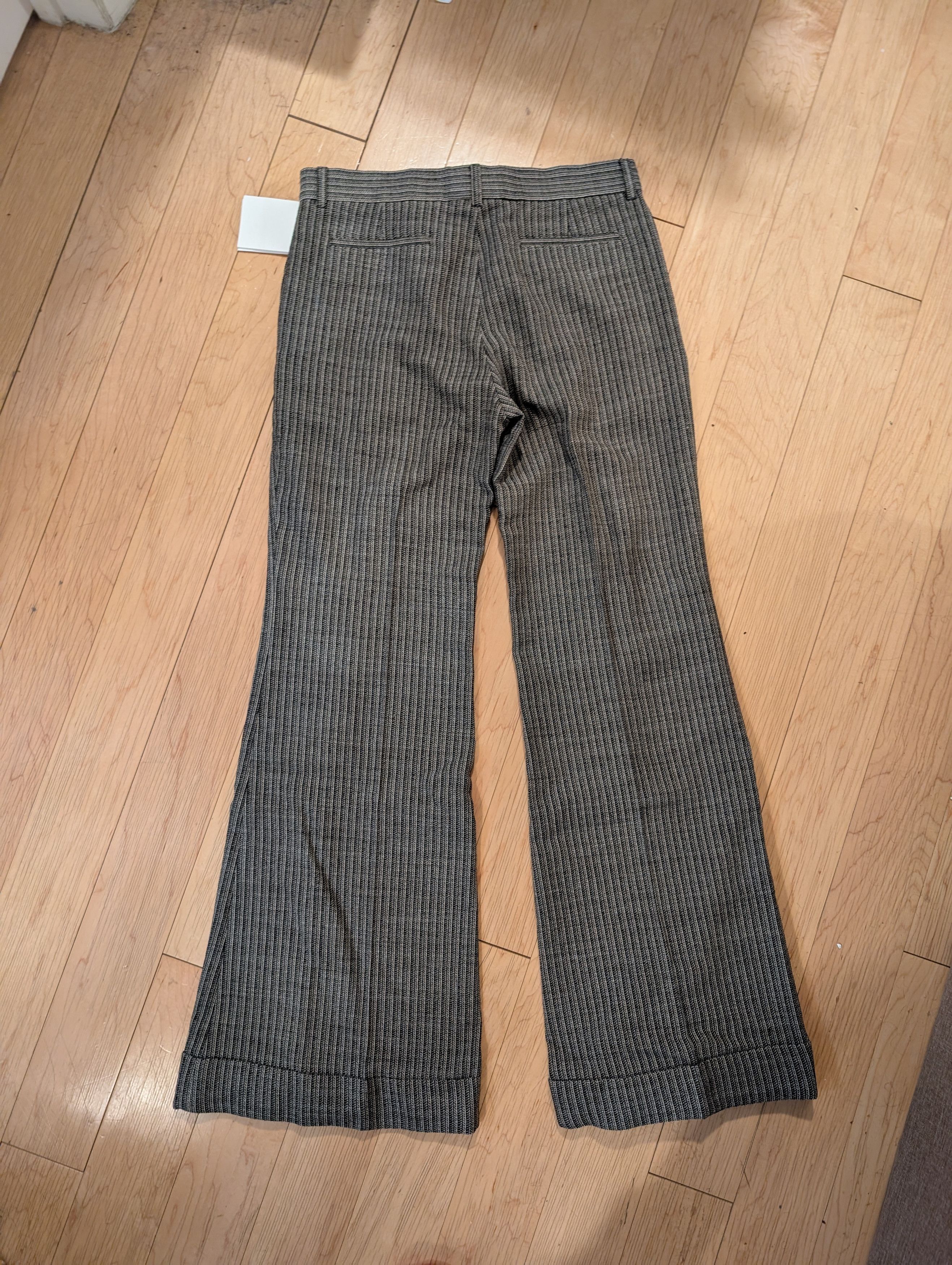 Acne Studios Acne Studios NWT Multicolored Wool-blend Flared Pants EU40 Size 30" / US 8 / IT 44 - 2 Thumbnail