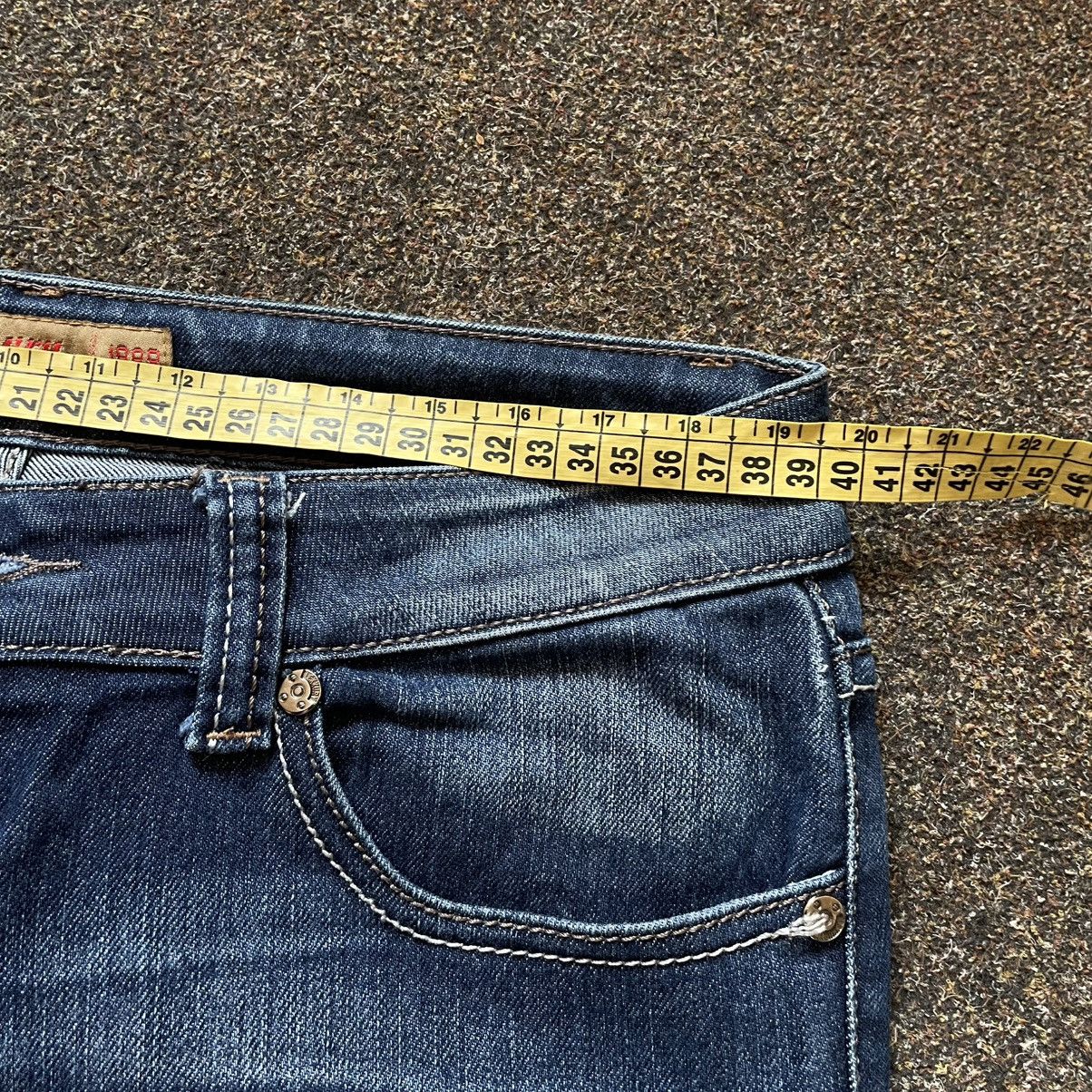 Vintage Y2K Vintage Flared Bootcut Jeans Thrashed Fade Streetwear 30 Size 30" / US 8 / IT 44 - 6 Thumbnail