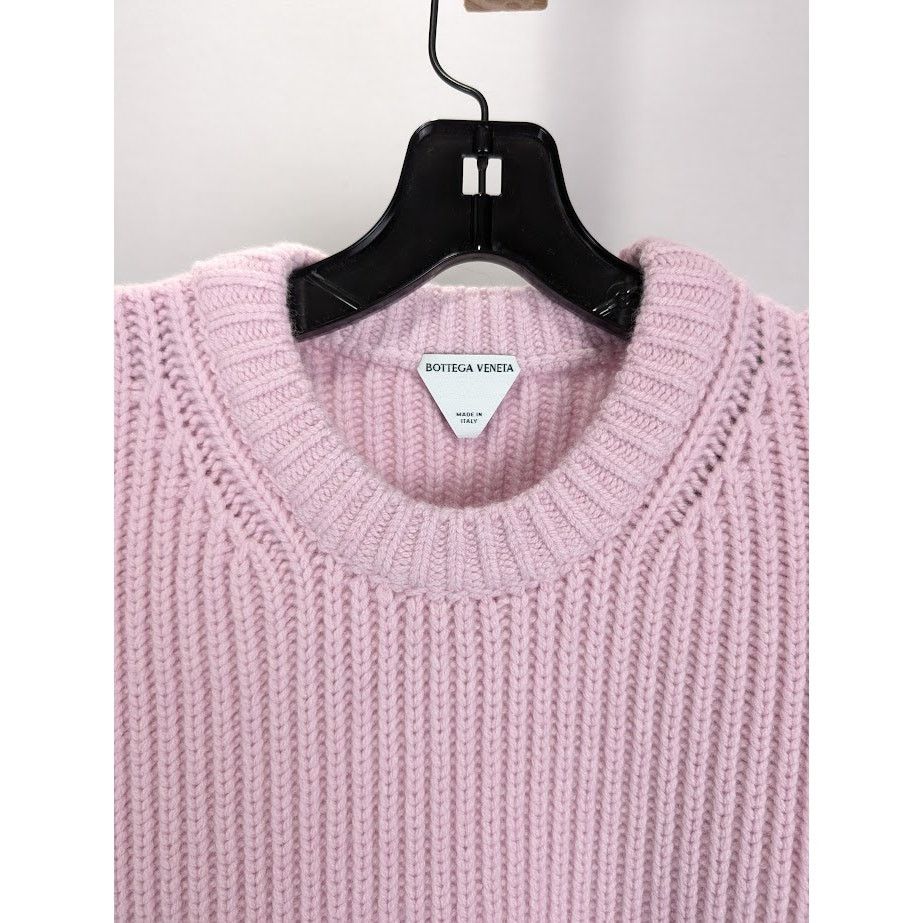Bottega Veneta o1rshd1 English Rib Sweater Knit in Camelia L Size US L / EU 52-54 / 3 - 3 Thumbnail