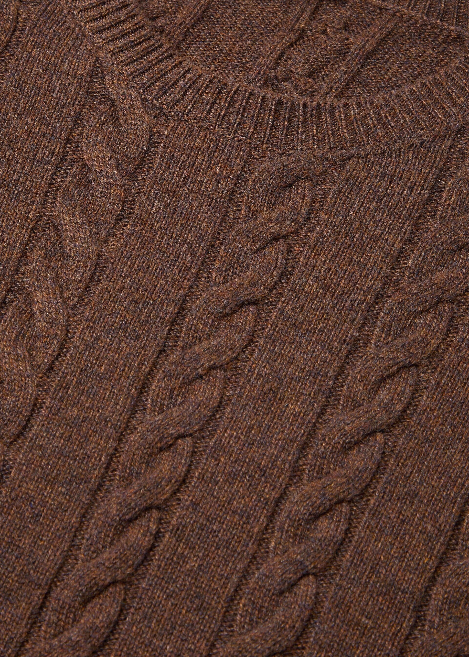Loro Piana os11x0226 FAQ4517 Cedar Crewneck Sweater Apple Crisp Melange Size US L / EU 52-54 / 3 - 7 Thumbnail