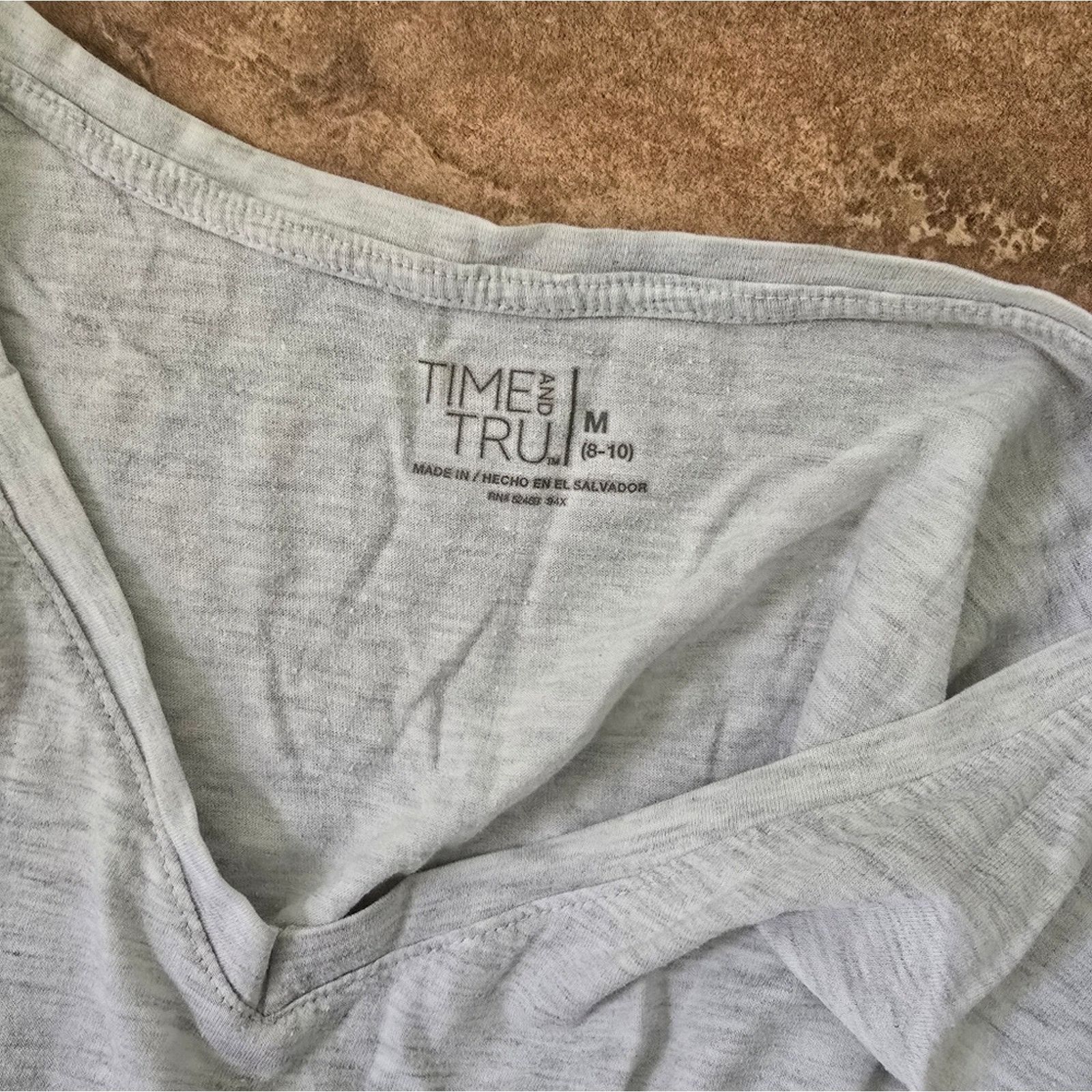 Other Light Grey Heathered T&T Short Sleeve Size M / US 6-8 / IT 42-44 - 4 Thumbnail
