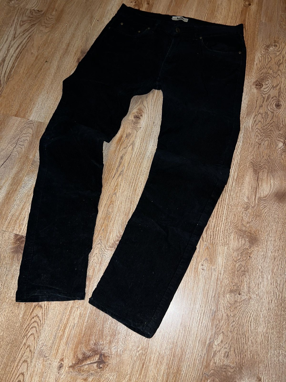 Acne Studios × Velvet × Vintage Acne Ace Cord Black 33/34 Size US 32 / EU 48 - 11 Thumbnail