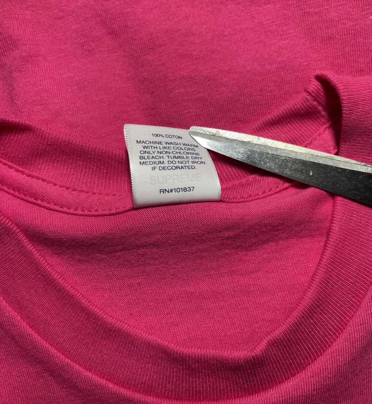 Supreme Supreme Blank Hot Pink SS Shirt Size US M / EU 48-50 / 2 - 3 Thumbnail