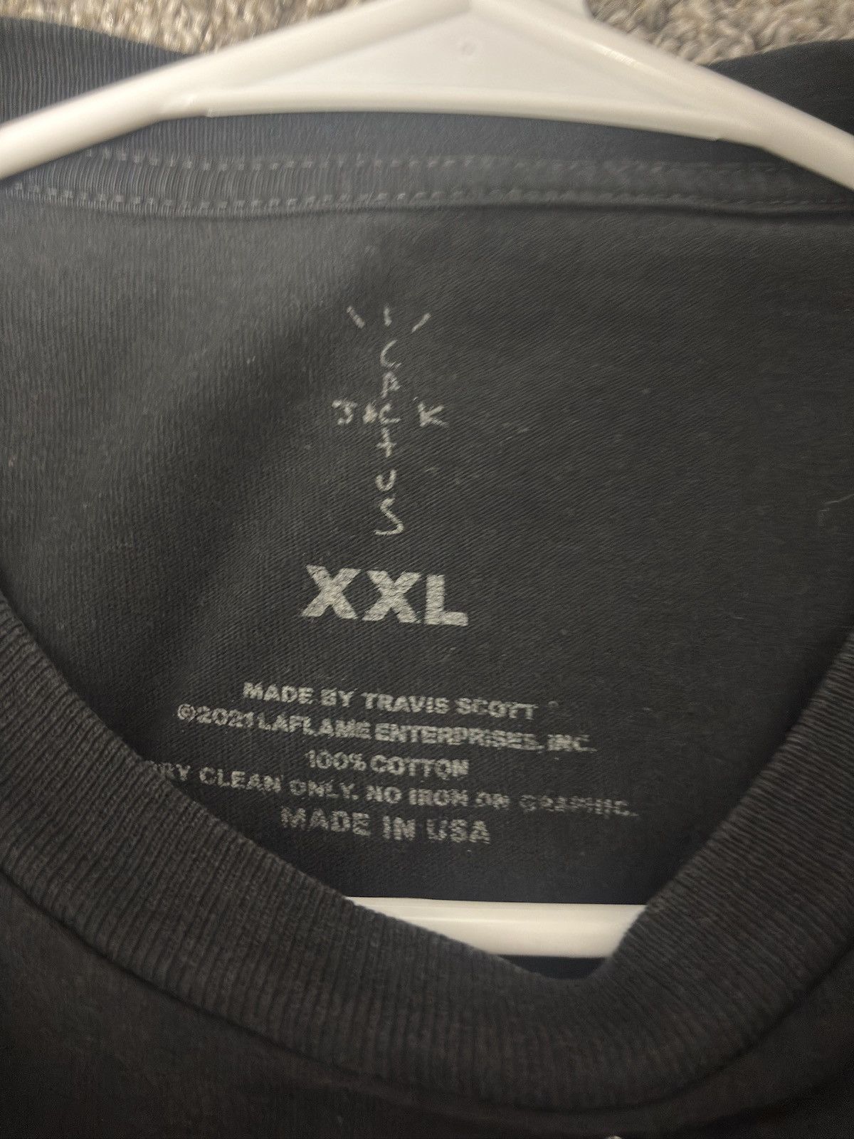 Travis Scott Travis Scott Tour Tee Size US XXL / EU 58 / 5 - 2 Thumbnail