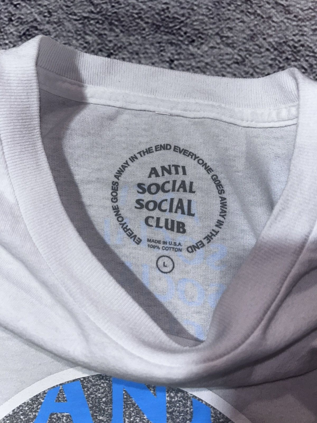 Anti Social Social Club Anti Social Social Club x FRGMT Lightning Tee Size US L / EU 52-54 / 3 - 4 Thumbnail