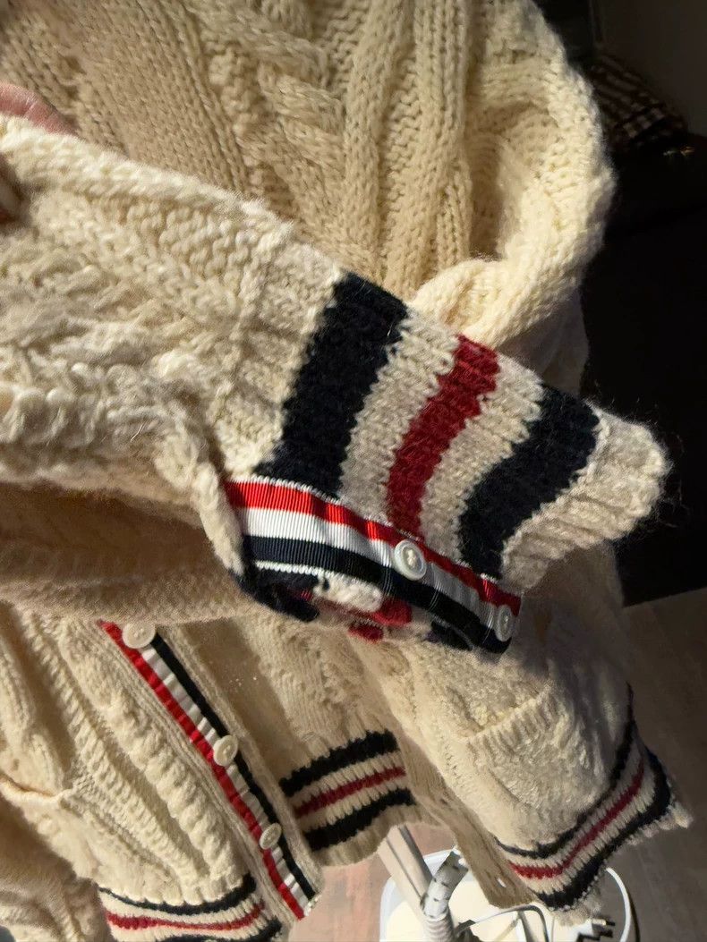 Thom Browne Thom Browne Classic cardigan Size US XL / EU 56 / 4 - 6 Thumbnail