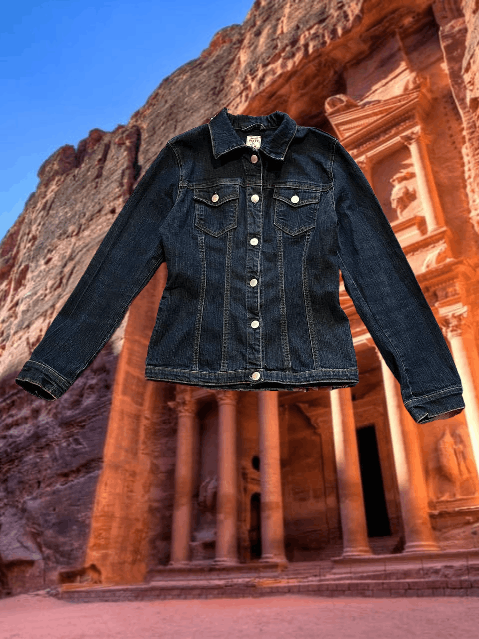 vintage denim jacket Y2K Miss Sixty size S Streetwear