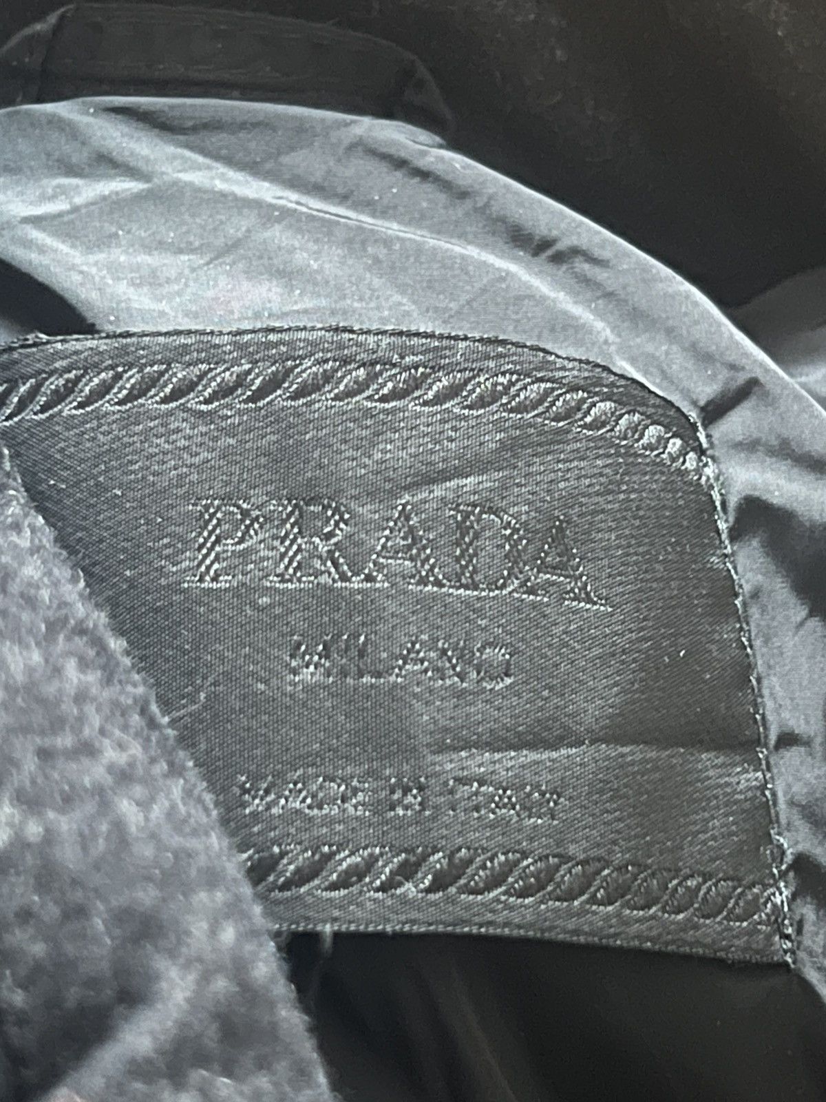 Prada PRADA Men Wool Puffer Down Filled Jacket Grey Men Sz- L Size US M / EU 48-50 / 2 - 11 Thumbnail