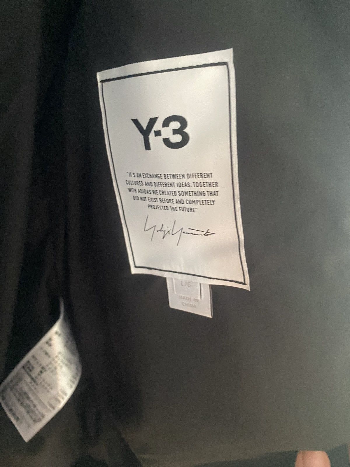 Yohji Yamamoto Y-3 CLASSIC VARSITY JACKET - BLACK Size US L / EU 52-54 / 3 - 9 Thumbnail