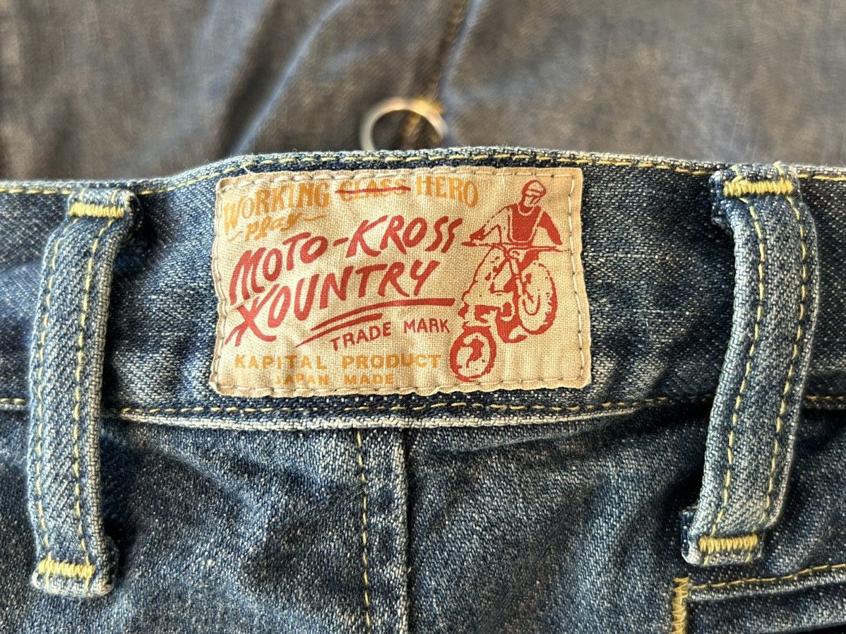 Kapital Kapital Todo Terreno Motocross Denim (Exclusive Pop Up Drop) Size US 32 / EU 48 - 15 Thumbnail