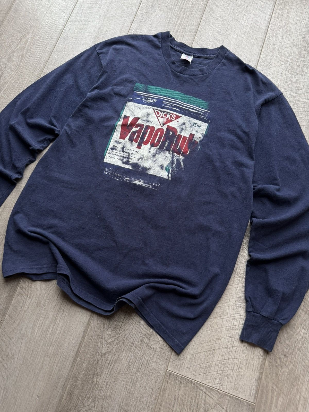 Band Tees Vintage VapoRub Dicks Band 90’s Crazy Promo Y2K USA Size US XL / EU 56 / 4 - 2 Thumbnail