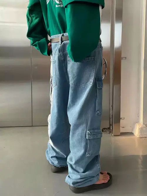 VIBE Retro punk denim pants Size US 32 / EU 48 - 4 Thumbnail