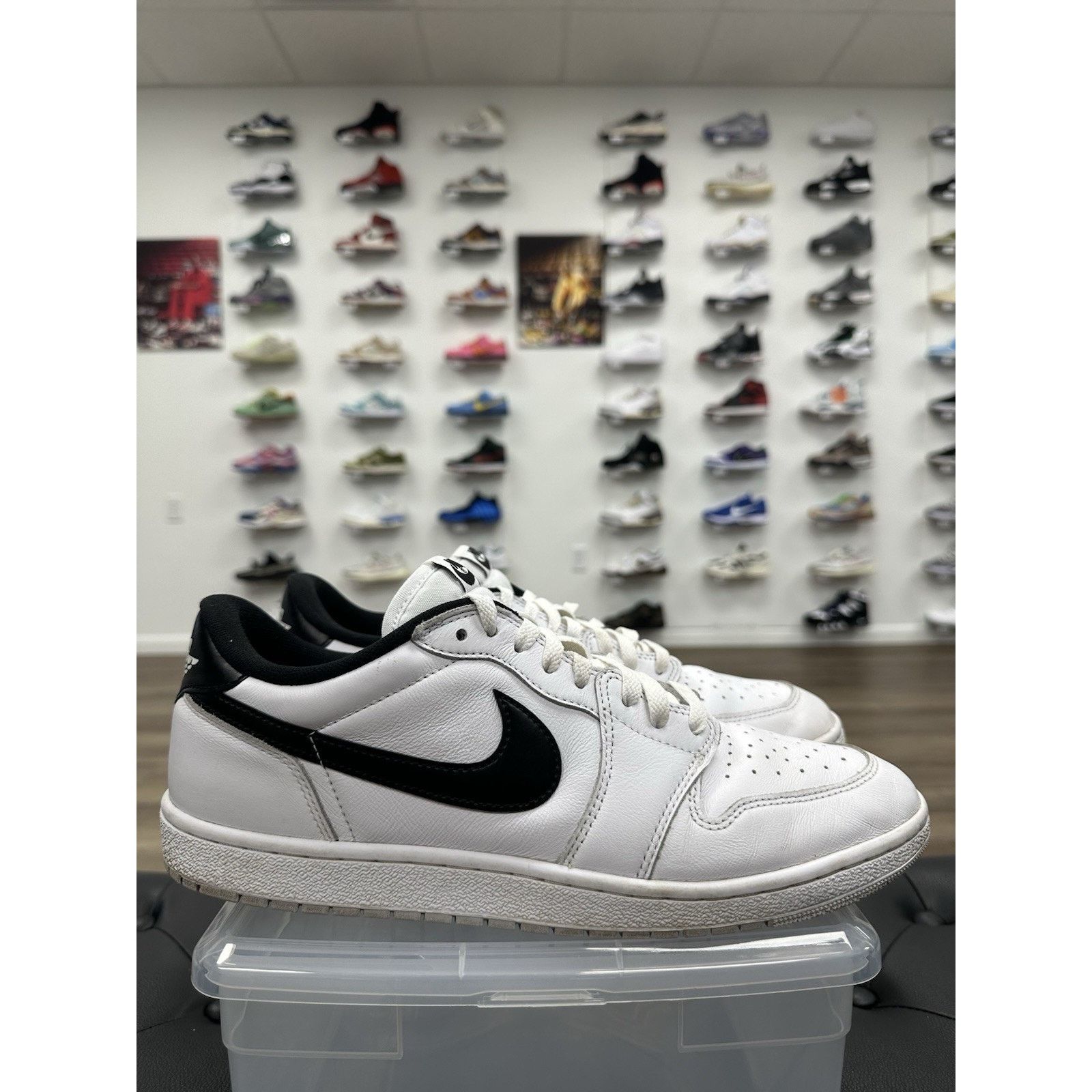 Nike Size 13 - Air Jordan 1 Retro '85 OG Low Metallic Black Size US 13 / EU 46 - 1 Thumbnail