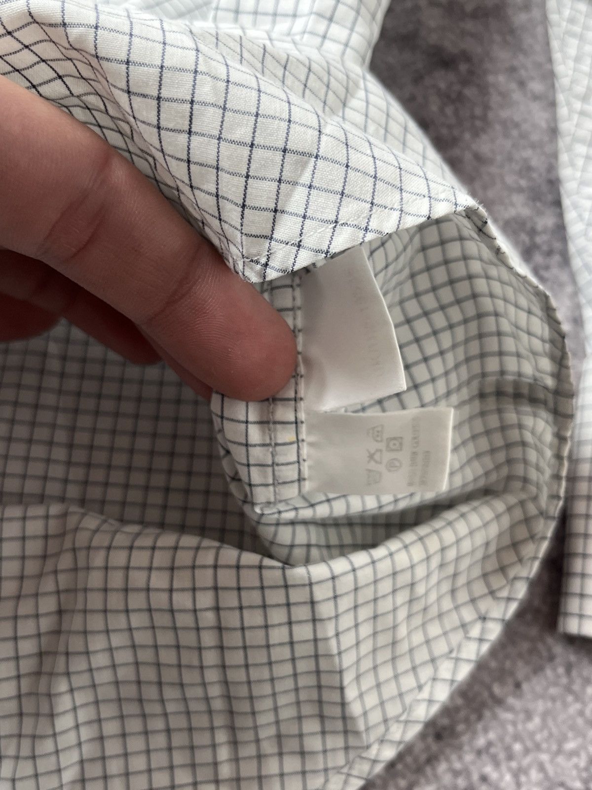 Yves Saint Laurent 🔥90's YSL Old Money Checkered Boxy Summer Shirt Y2K Size US L / EU 52-54 / 3 - 13 Thumbnail