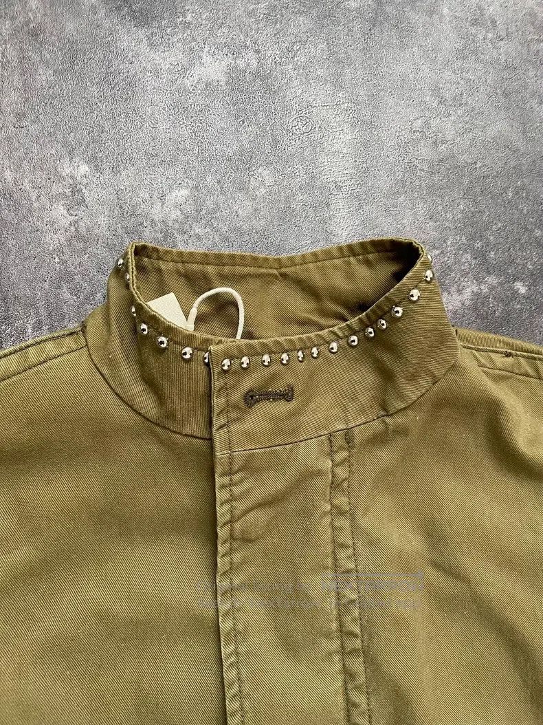 Saint Laurent Paris Saint Laurent Paris Military Green Studs Size US XS / EU 42 / 0 - 3 Thumbnail
