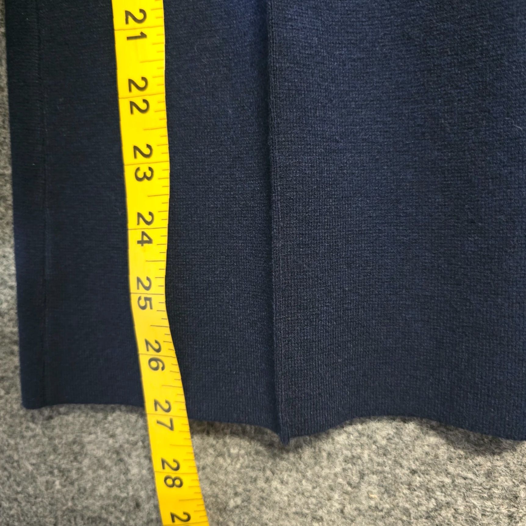 J.Crew J. Crew Pants Womens Medium Blue Knit Wide-Leg Pull On Ankle Waist 28in Inseam 27in Capable Casual Career Size 32" / US 10 / IT 46 - 6 Thumbnail