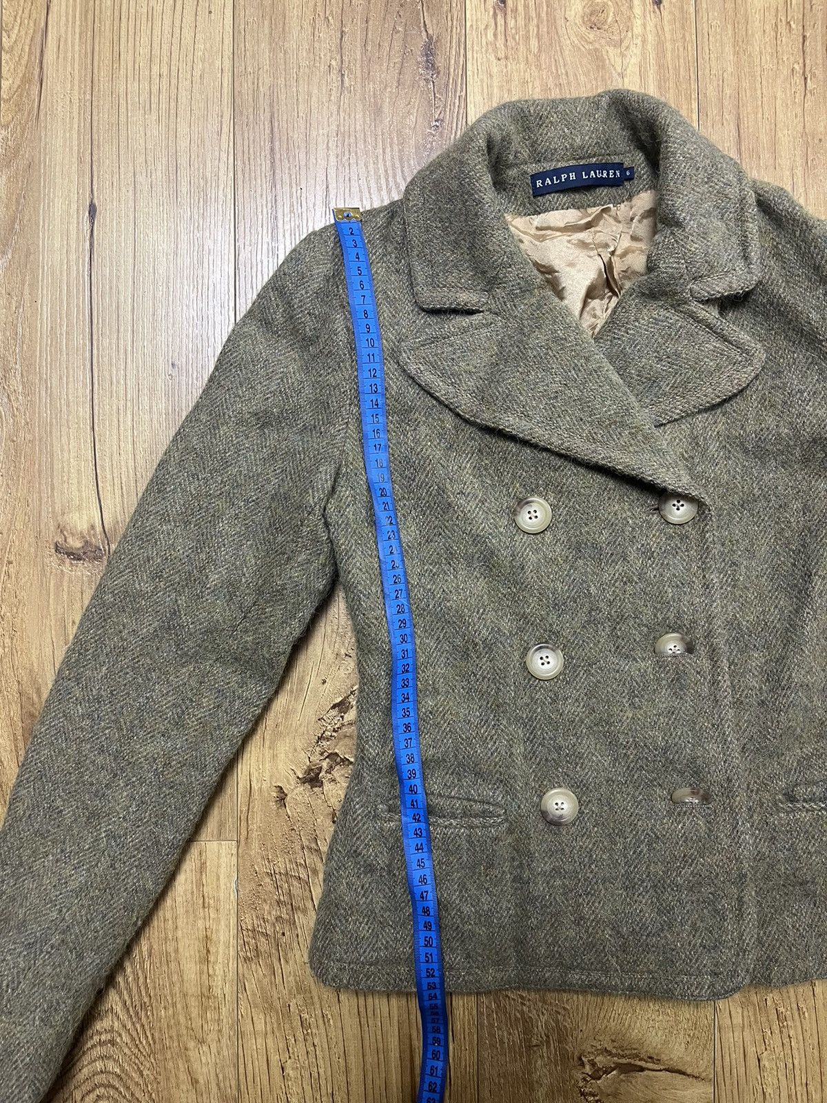 Polo Ralph Lauren Ralph Lauren Vintage Wool Tweed Jacket Sport Coat Blazer Size M / US 6-8 / IT 42-44 - 6 Thumbnail