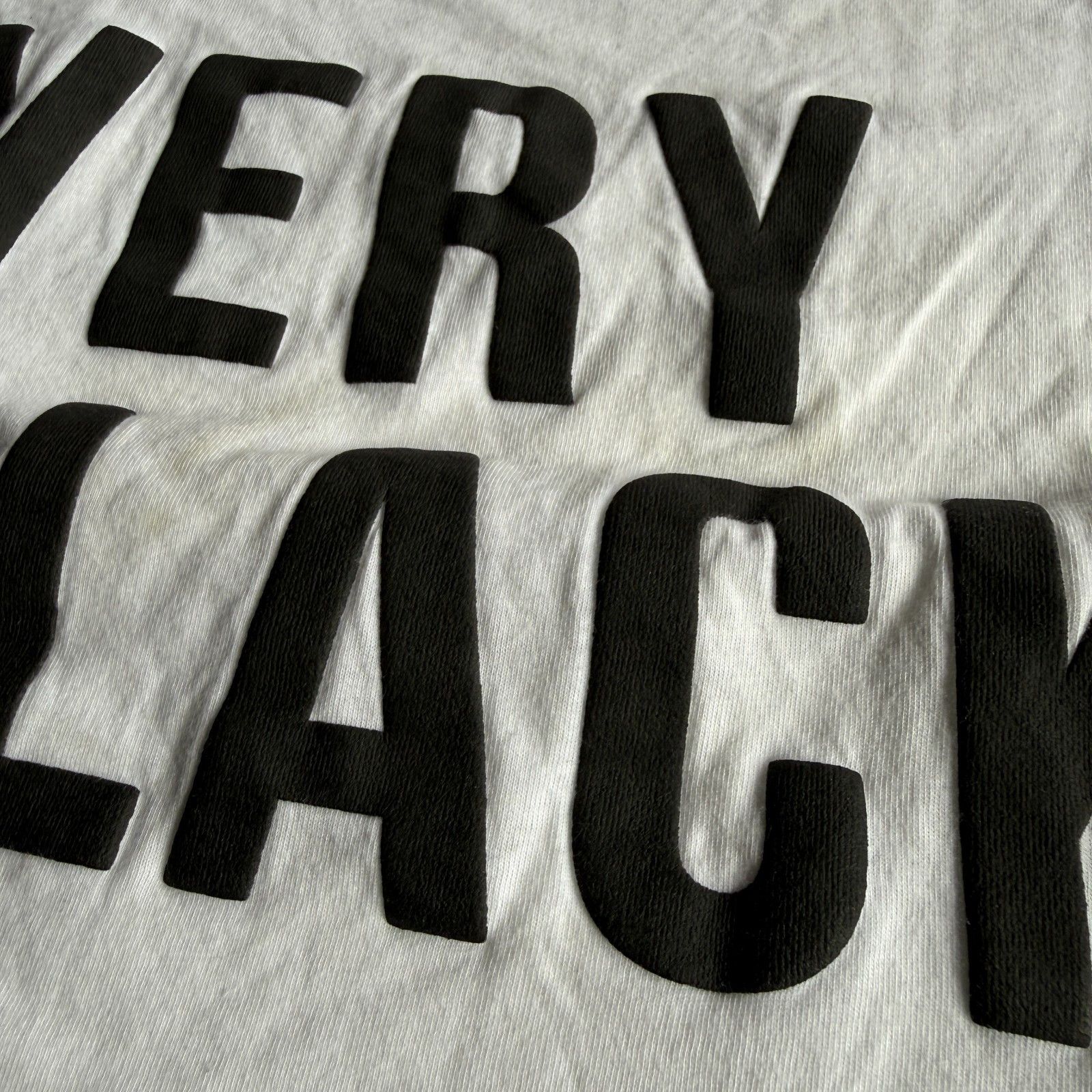 Other The Very Black Project White Graphic T-Shirt White Logo Tee Size US M / EU 48-50 / 2 - 2 Thumbnail