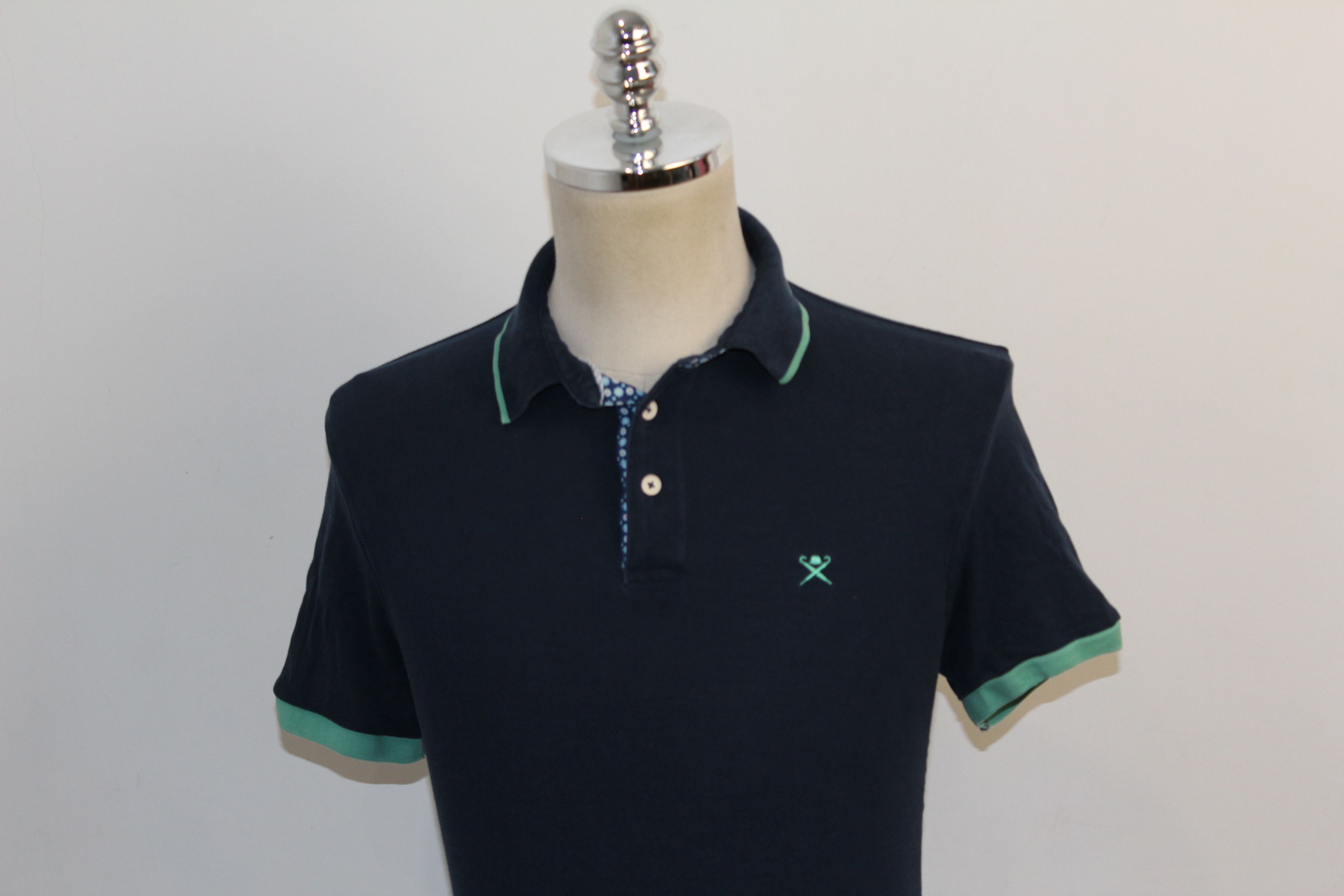 Hackett HACKETT Short Sleeve Polo Shirt Top Size M Size US M / EU 48-50 / 2 - 3 Thumbnail