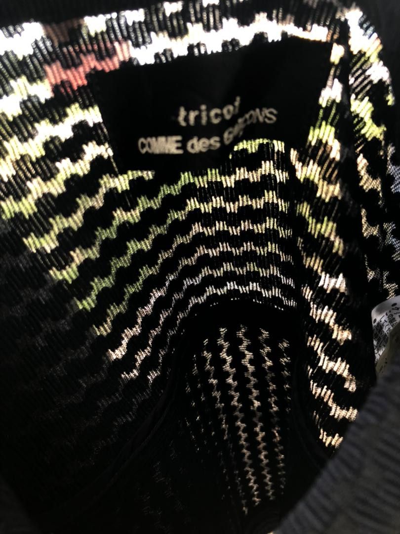 Comme des Garcons × Japanese Brand × Tricot Comme des Garcons Vintage Tricot Comme Des Garcons Tweed Cropped Jacket Size S / US 4 / IT 40 - 3 Thumbnail