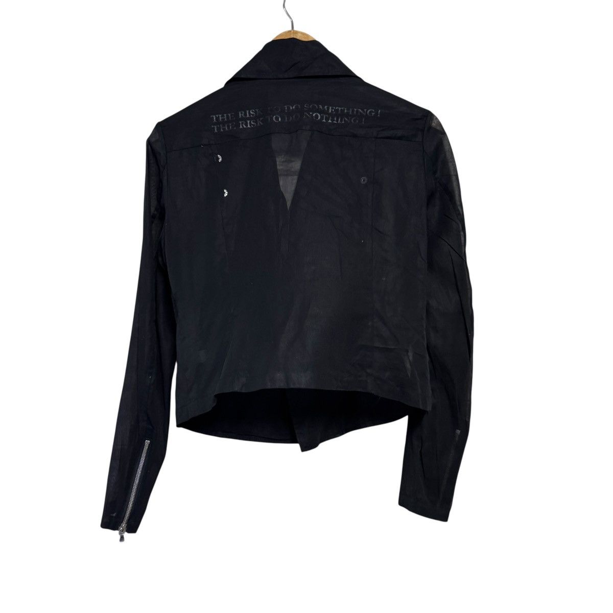 Bajra Bajra Cropped Jacket Transparent Julius Rickowens Size L / US 10 / IT 46 - 8 Thumbnail