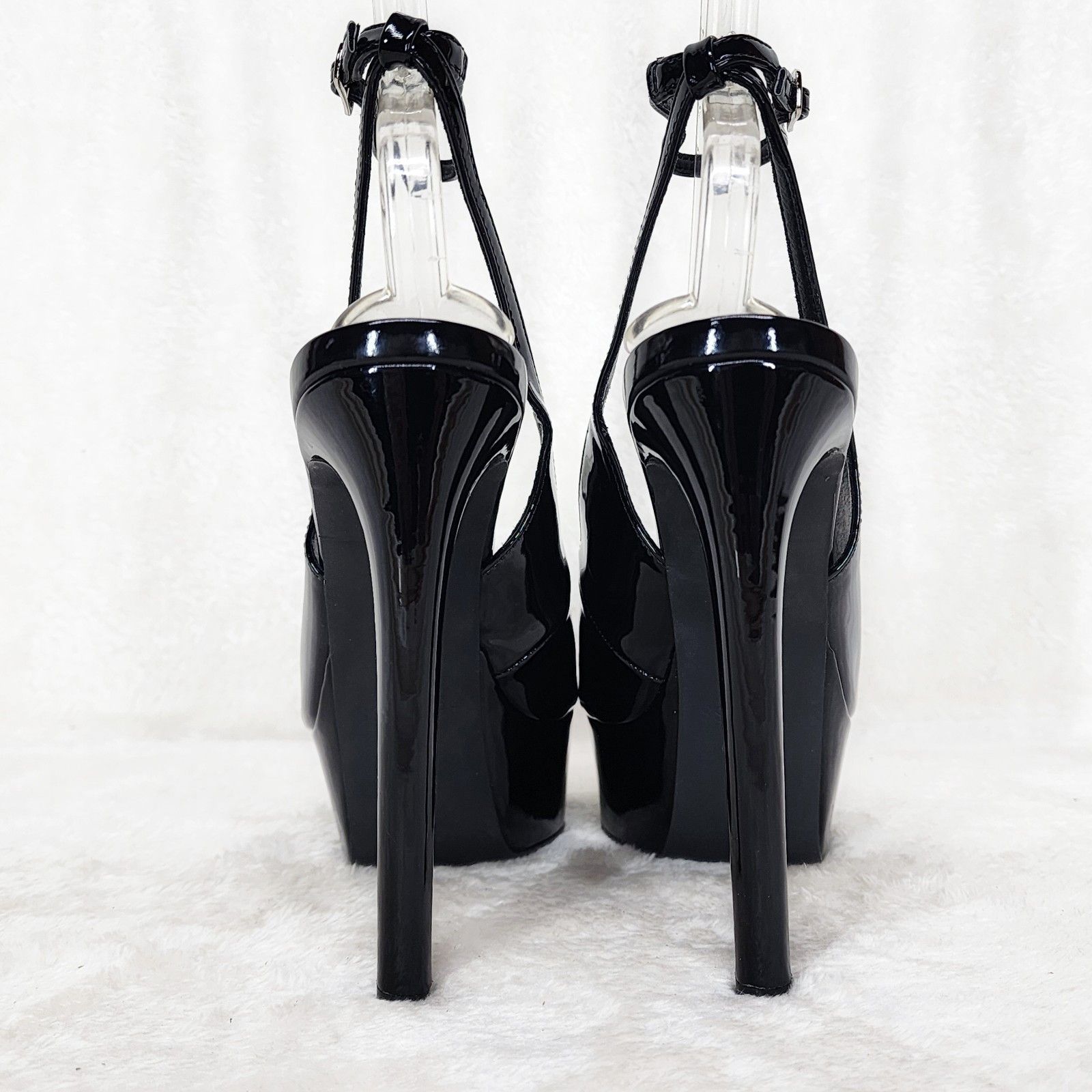 Other Evie Platform Ankle Strap Slingback High Heels Shoes Sandals Size US 7 / IT 37 - 5 Thumbnail