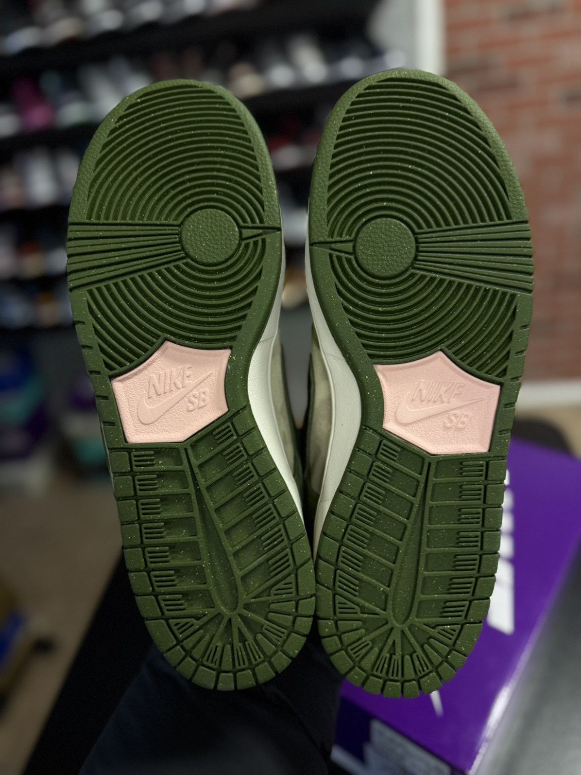 Nike Nike Dunk Low Yuto Horigome Matcha Size 11.5 (NEW) Size US 11.5 / EU 44-45 - 9 Thumbnail