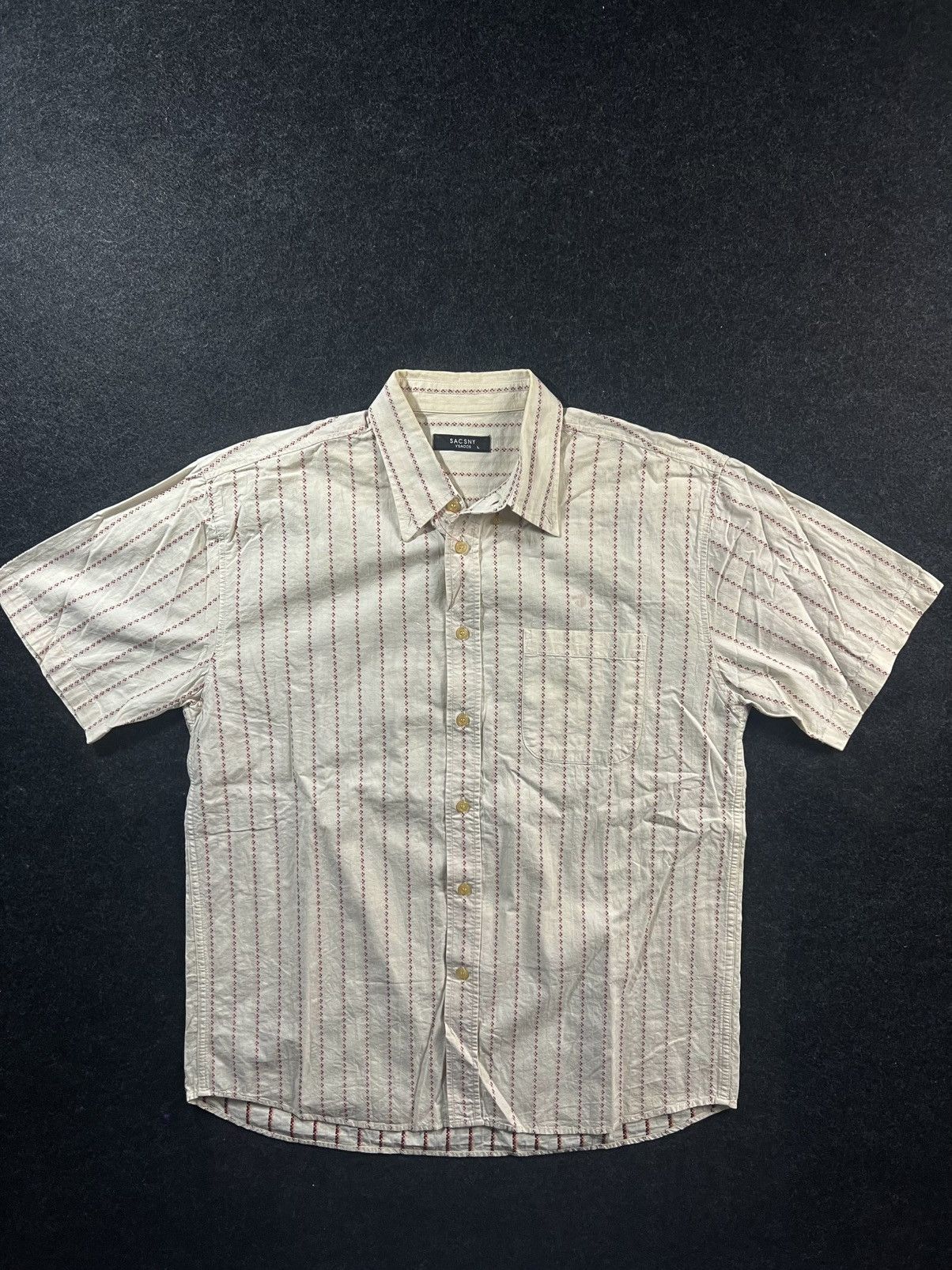 Yohji Yamamoto Vintage Yohji Sacny Y’saccs Button Up Plaid Size US L / EU 52-54 / 3 - 2 Thumbnail
