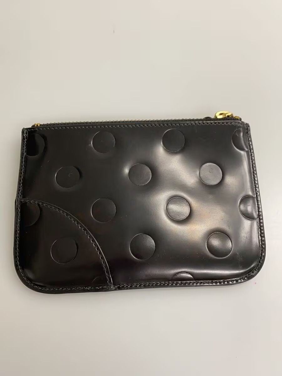 Comme des Garcons Polka Dot Patter Leather Zip Wallet Size ONE SIZE - 2 Thumbnail