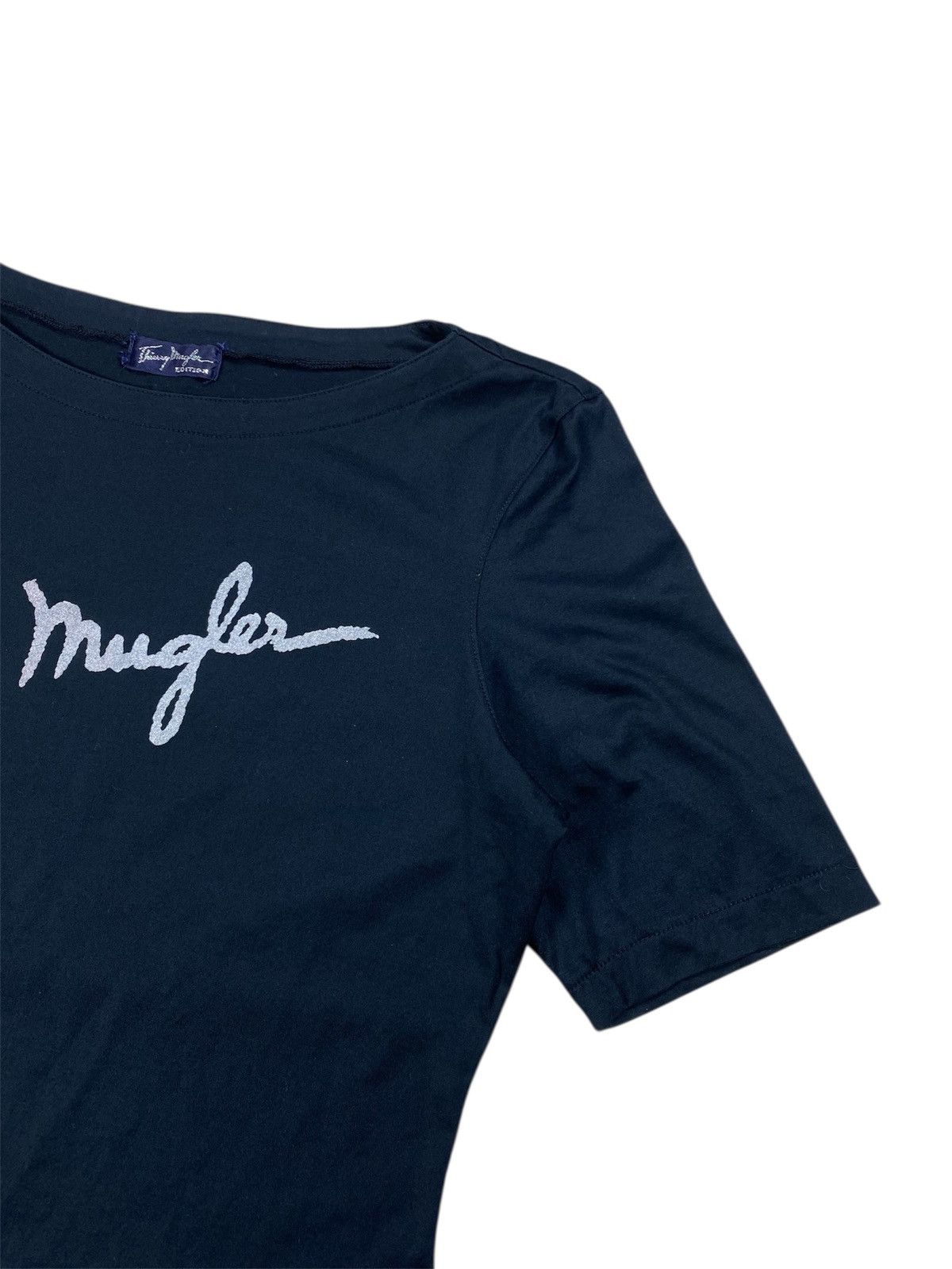 Thierry Mugler Vintage Thierry Mugler Iconic Logo T-Shirt Size US S / EU 44-46 / 1 - 3 Thumbnail