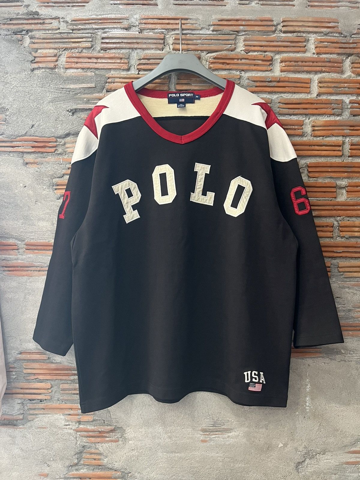 Polo Ralph Lauren Vintage POLO SPORT RALPH LAUREN NFL Style 90’s Jersey shirt Size US M / EU 48-50 / 2 - 3 Thumbnail