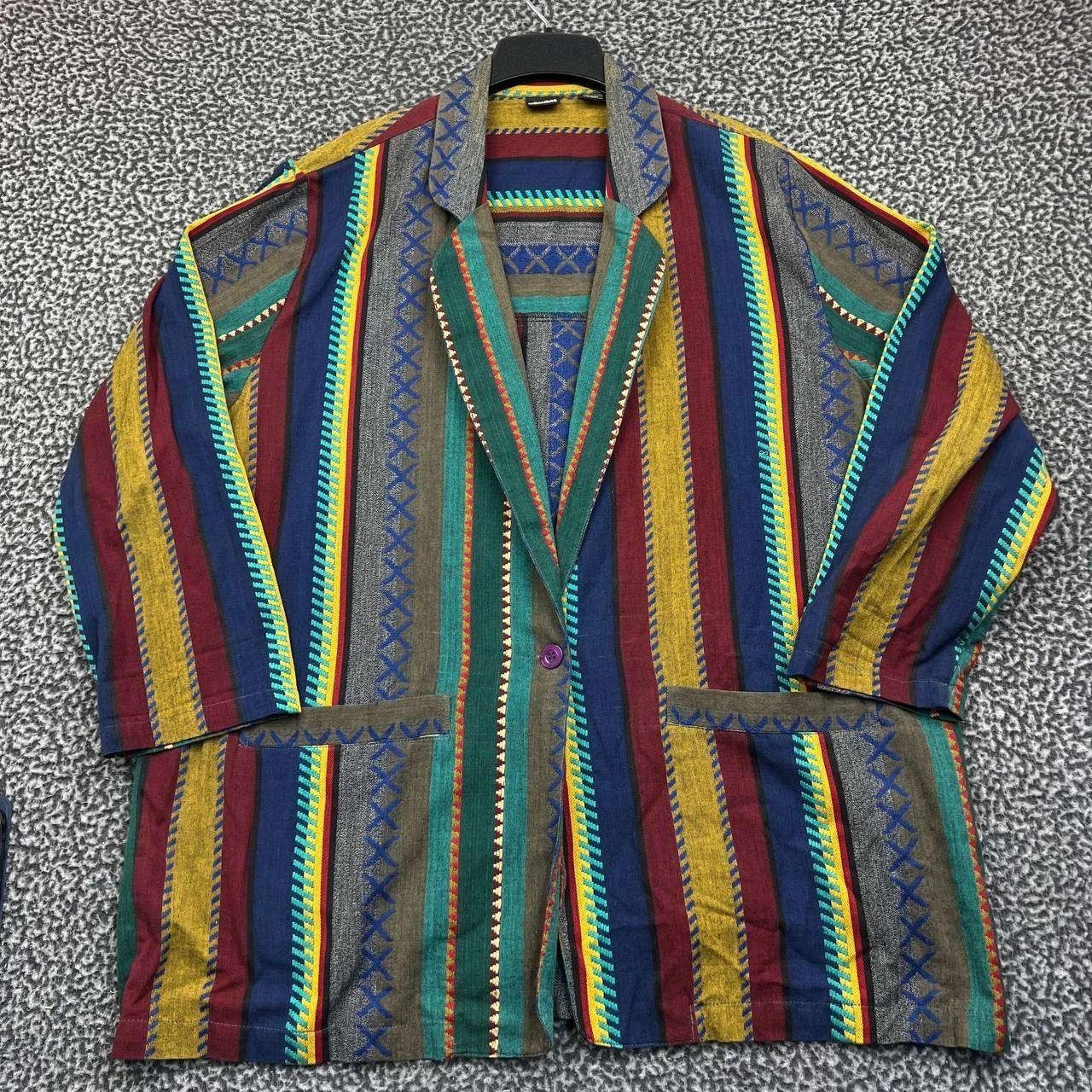 Other Honors Blazer Jacket Women 20W 1 Button Pockets Cotton Size 3XL / US 20-22 - 1 Thumbnail