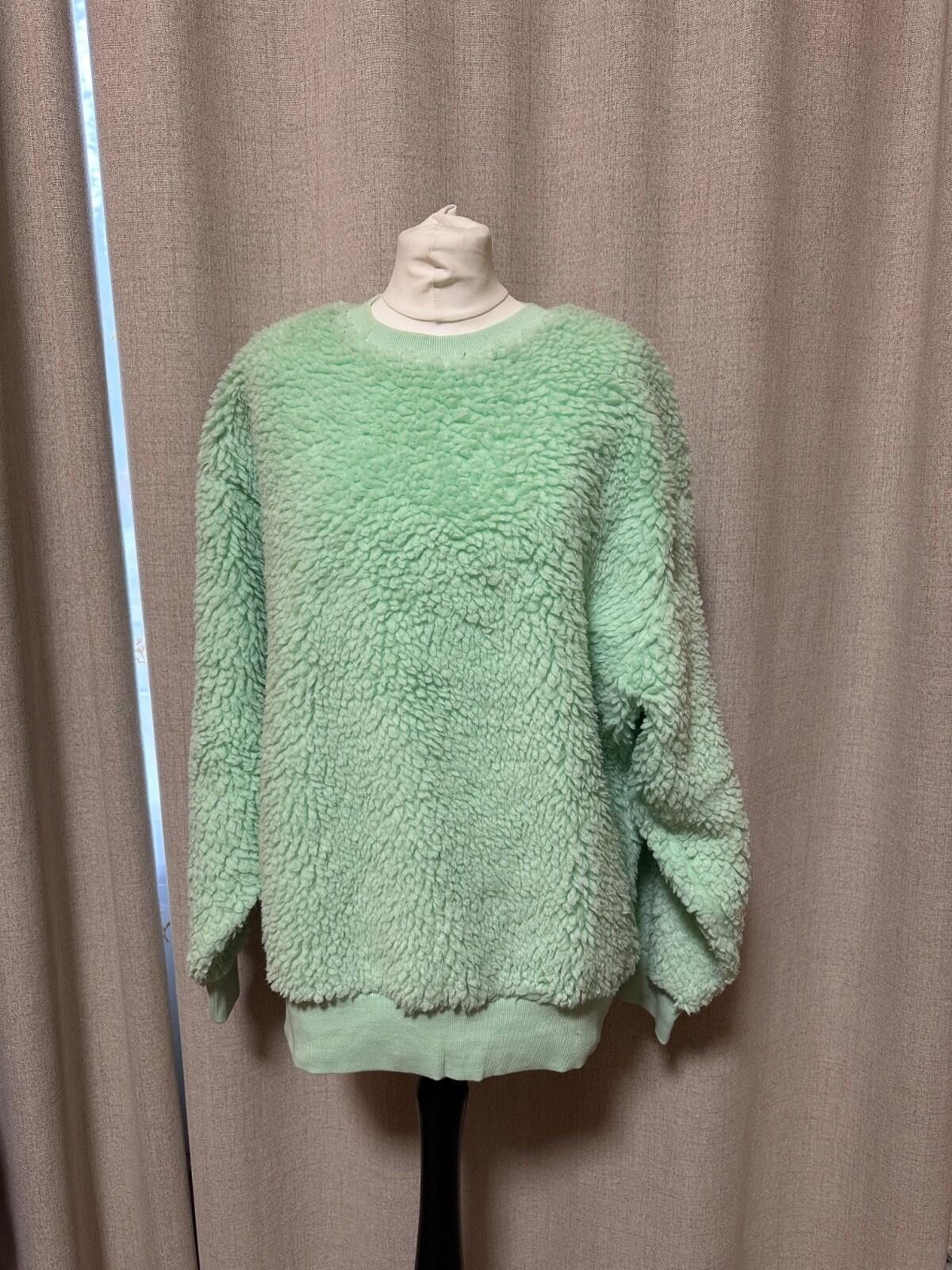 Acne Studios Acne Studios Mandala-print Sweatshirt Pistachio Green Sz S Size US S / EU 44-46 / 1 - 1 Thumbnail