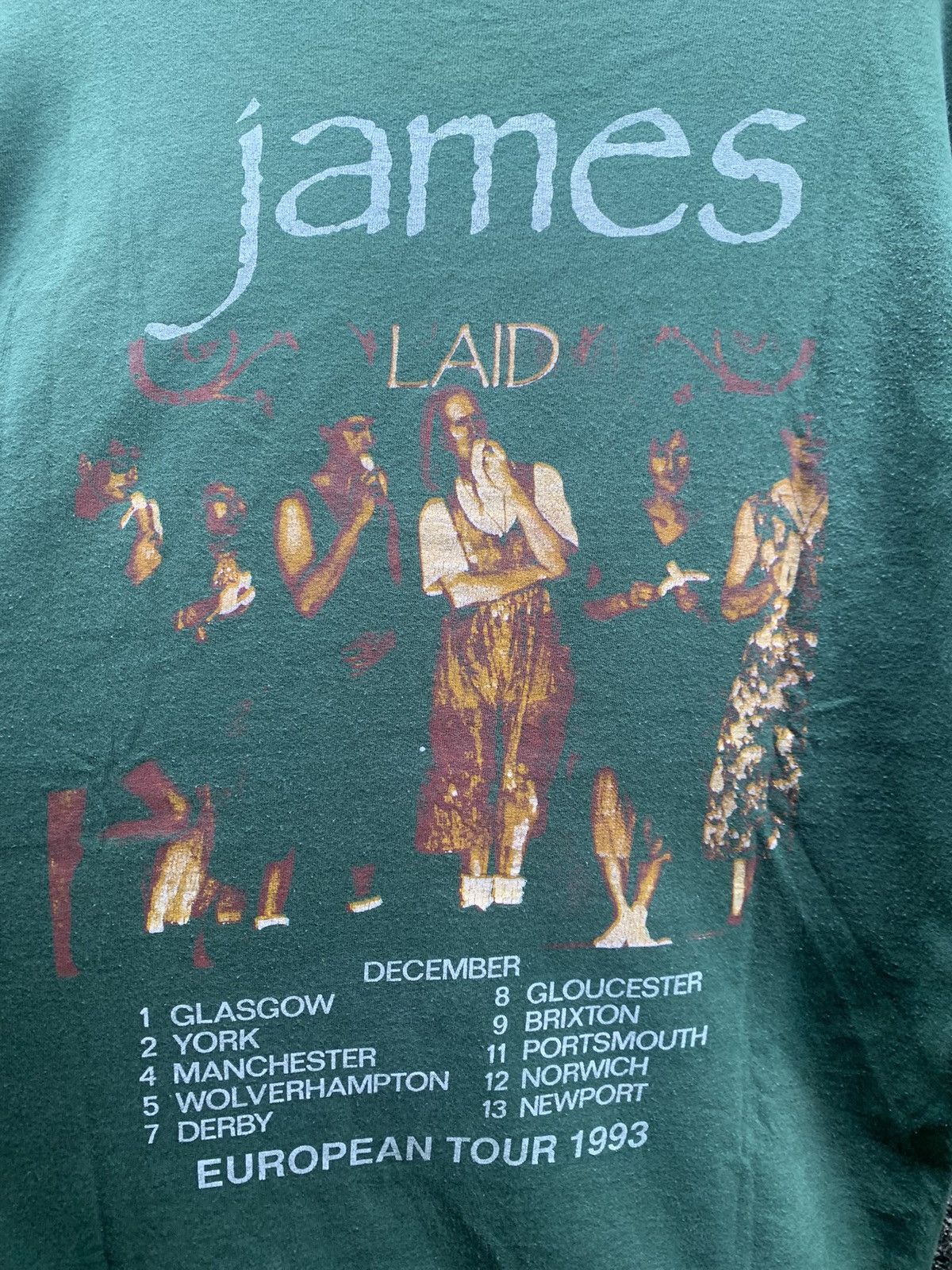 Band Tees Vintage 1993 James Laid Tour Shirt, Oasis, The Stone Roses Size US XL / EU 56 / 4 - 6 Thumbnail