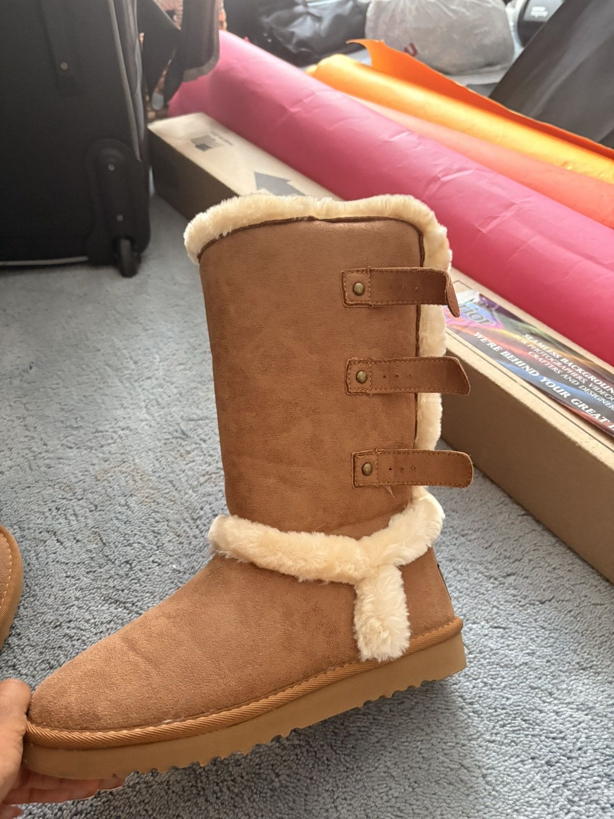 Ugg UGG Tall Boots – Chestnut – NEW Size US 7 / IT 37 - 2 Thumbnail
