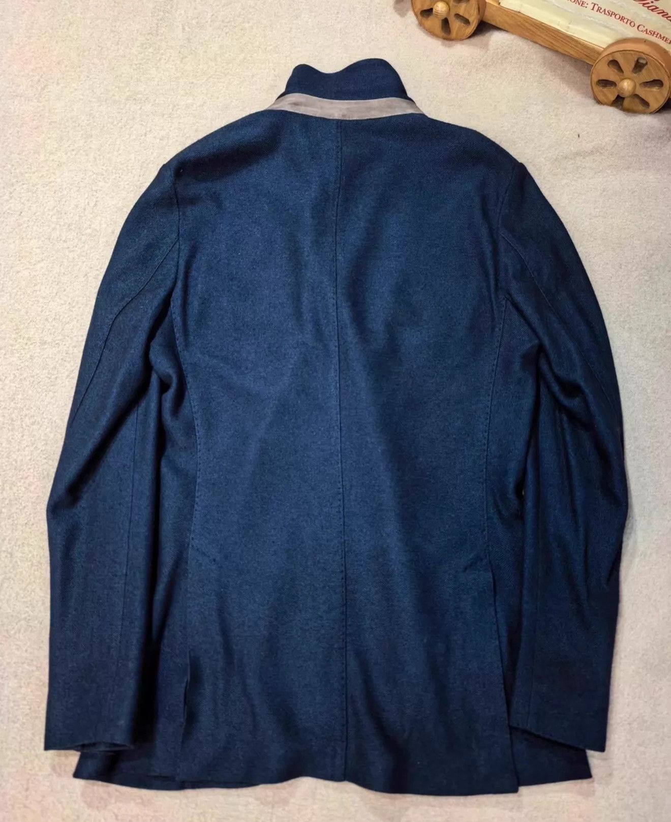 Loro Piana Loro Piana Velvet Thick Knit Short Sleeve Jacket 50 EU SF Size US M / EU 48-50 / 2 - 4 Thumbnail
