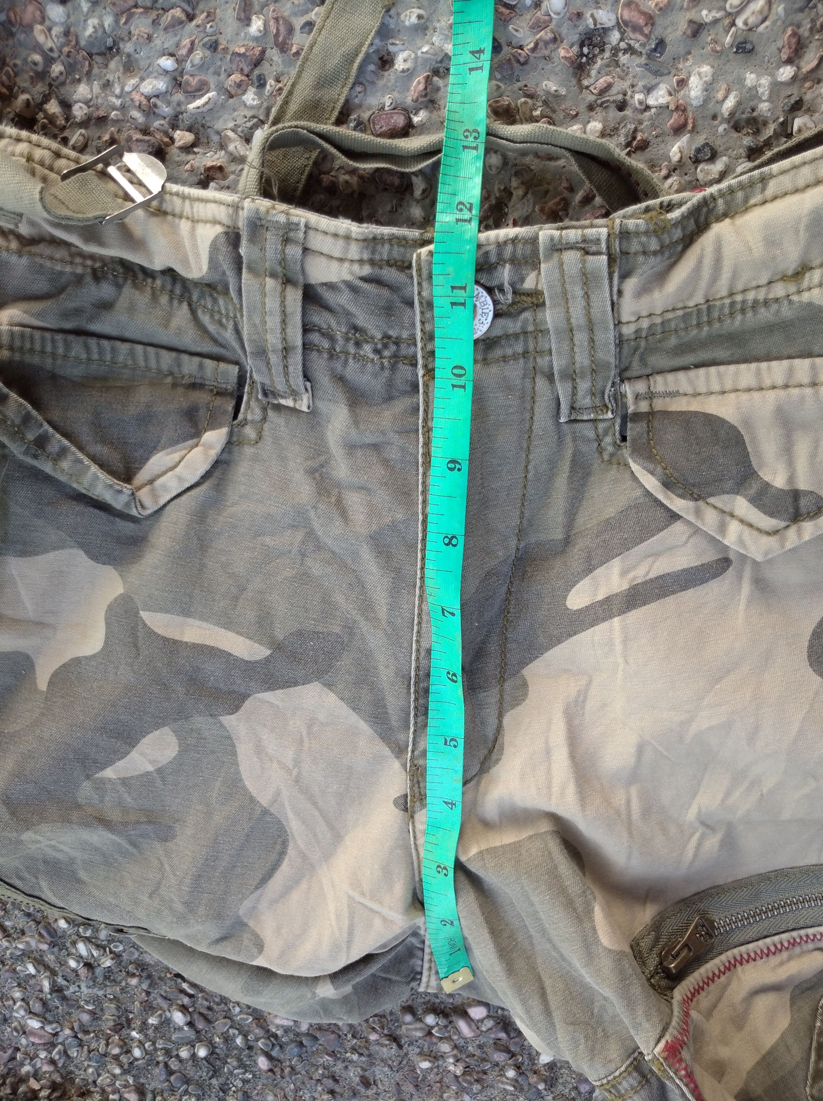 Abercrombie & Fitch Abercrombie & Fitch Paratrooper Military Camo Pants Means. Size US 29 - 10 Thumbnail