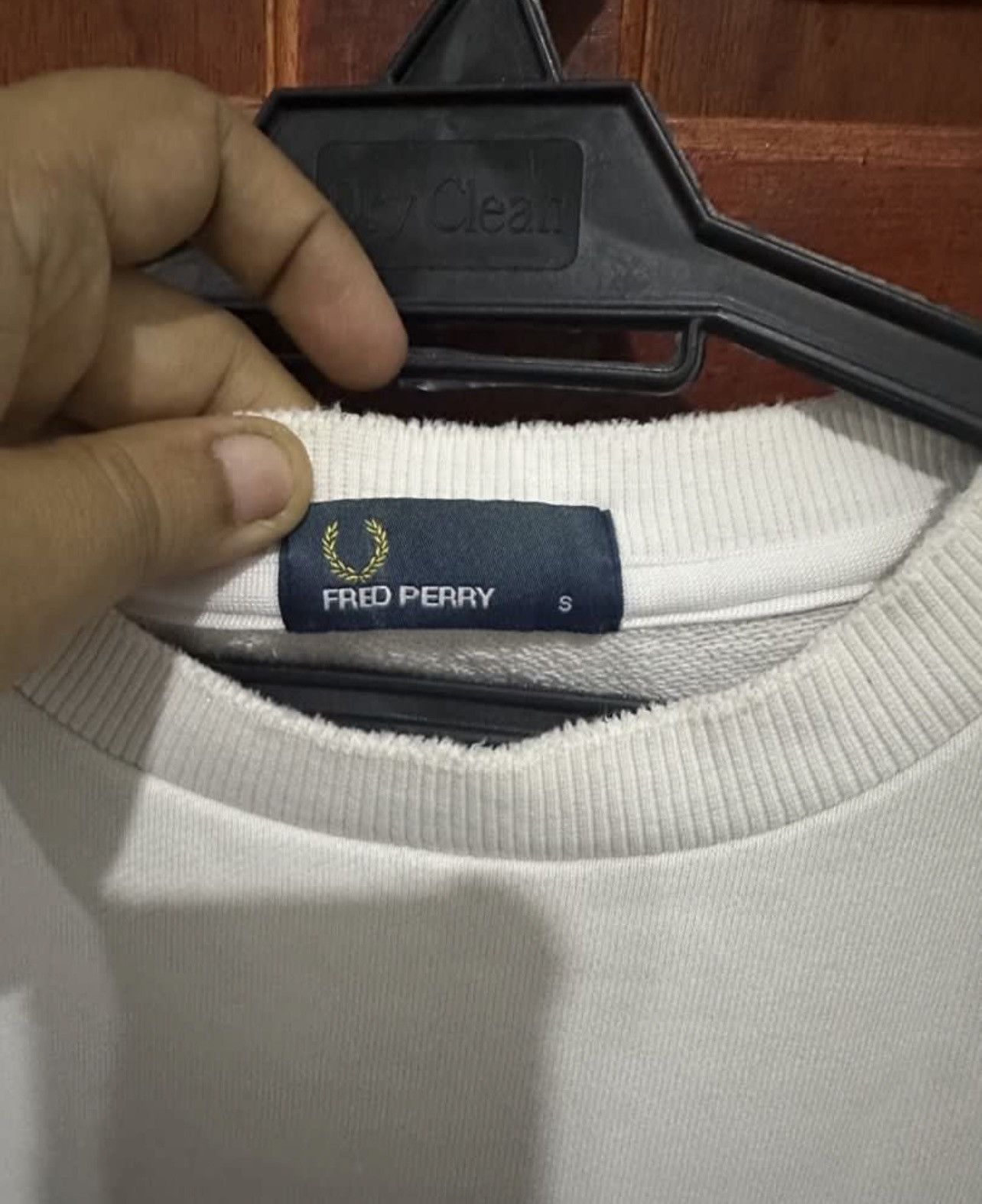 Fred Perry Vintage Fred Perry Spell Out Big Logo Sweatshirt Size US S / EU 44-46 / 1 - 3 Thumbnail