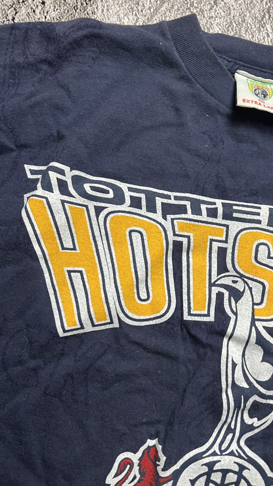 Other VTG 90s Tottenham Hotspur all over print kick sportswear tee Size US XL / EU 56 / 4 - 6 Thumbnail
