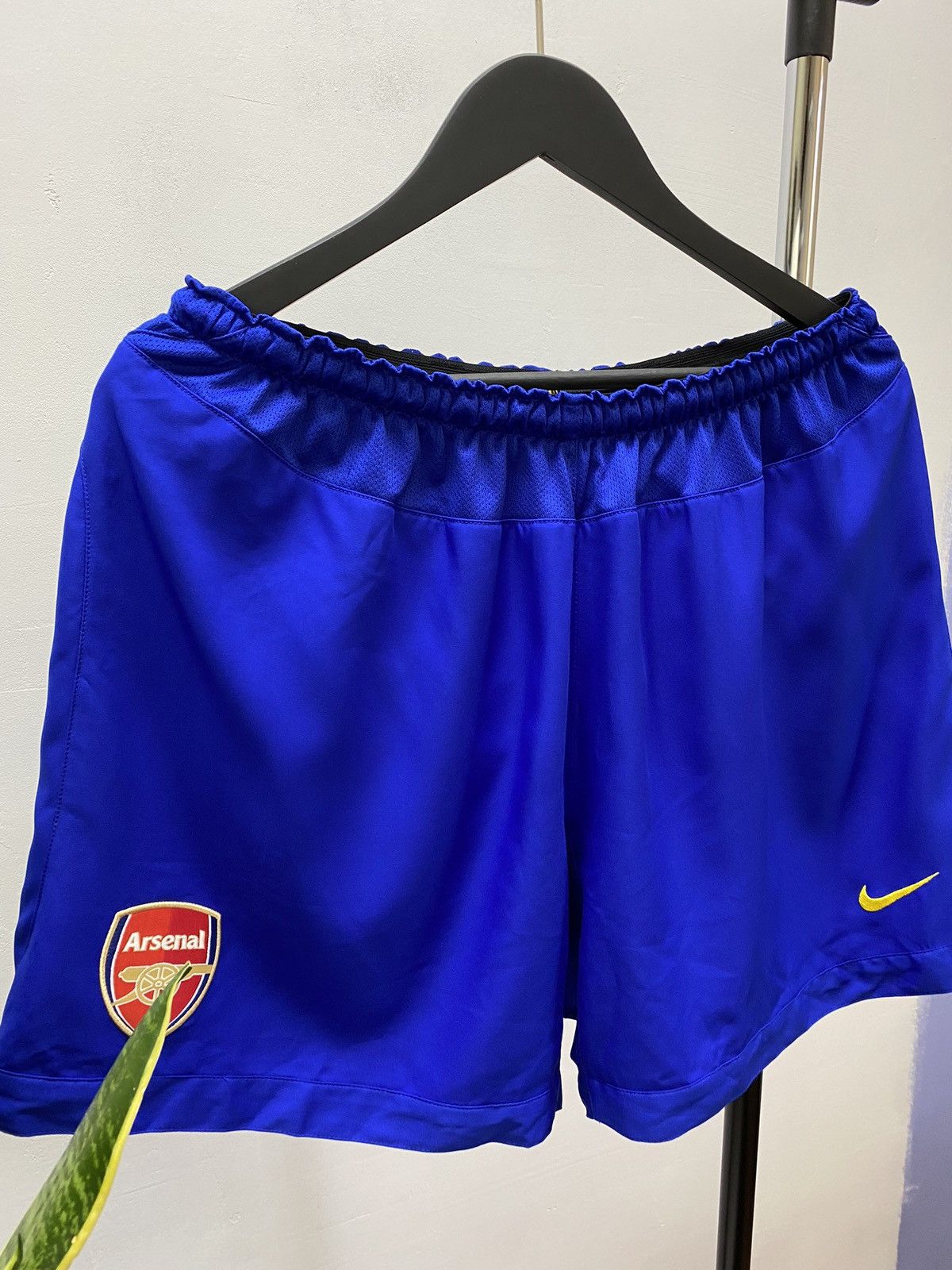 Nike × Vintage Nike Arsenal 2006 2008 Soccer Shorts Football Away Third Kit Size US 34 / EU 50 - 4 Thumbnail