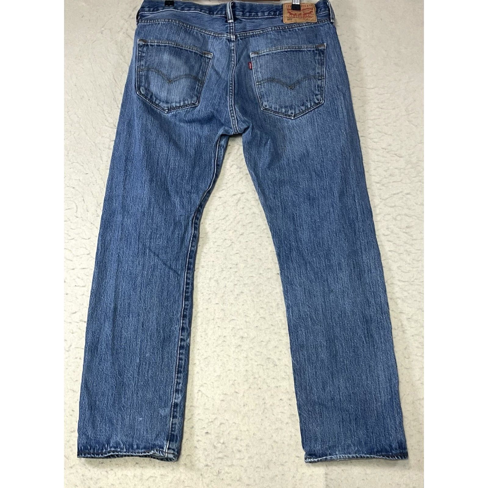 Levi's VINTAGE Levi's 501 Jeans Men 36x32 Denim Straight Button Fly 5-Pocket Blue 90s USA Size US 36 / EU 52 - 2 Thumbnail