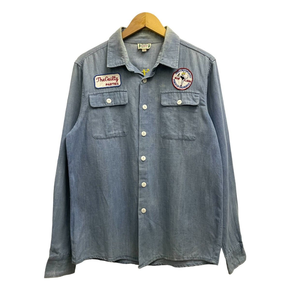 WACKOMARIA CHAMBRAY WORK SHIRT