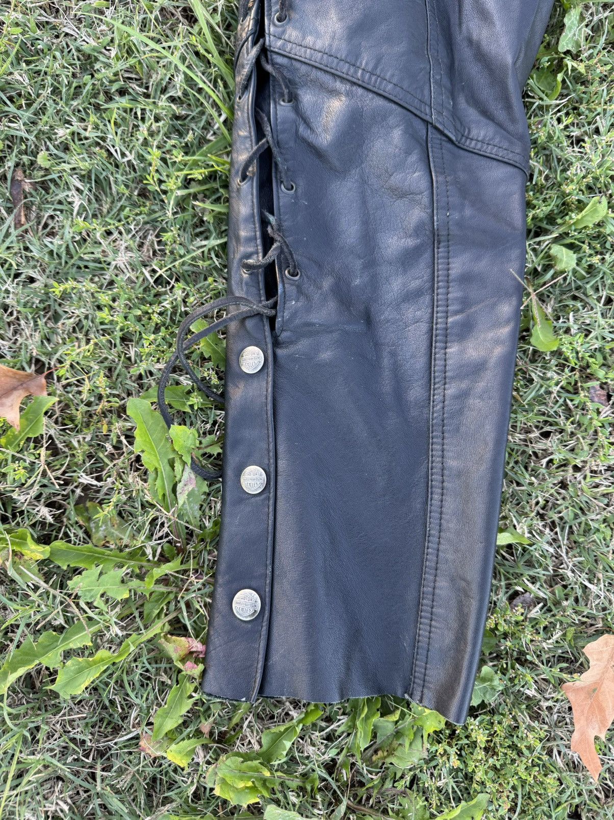 Harley Davidson Harley Davidson Leather Riding Pants Size 32" / US 10 / IT 46 - 5 Thumbnail